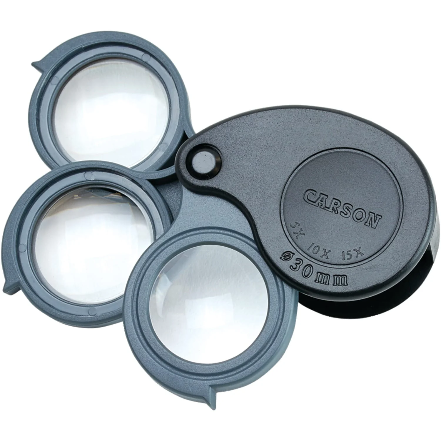 Carson TriView 5x–15x Folding Magnifier - Image 3