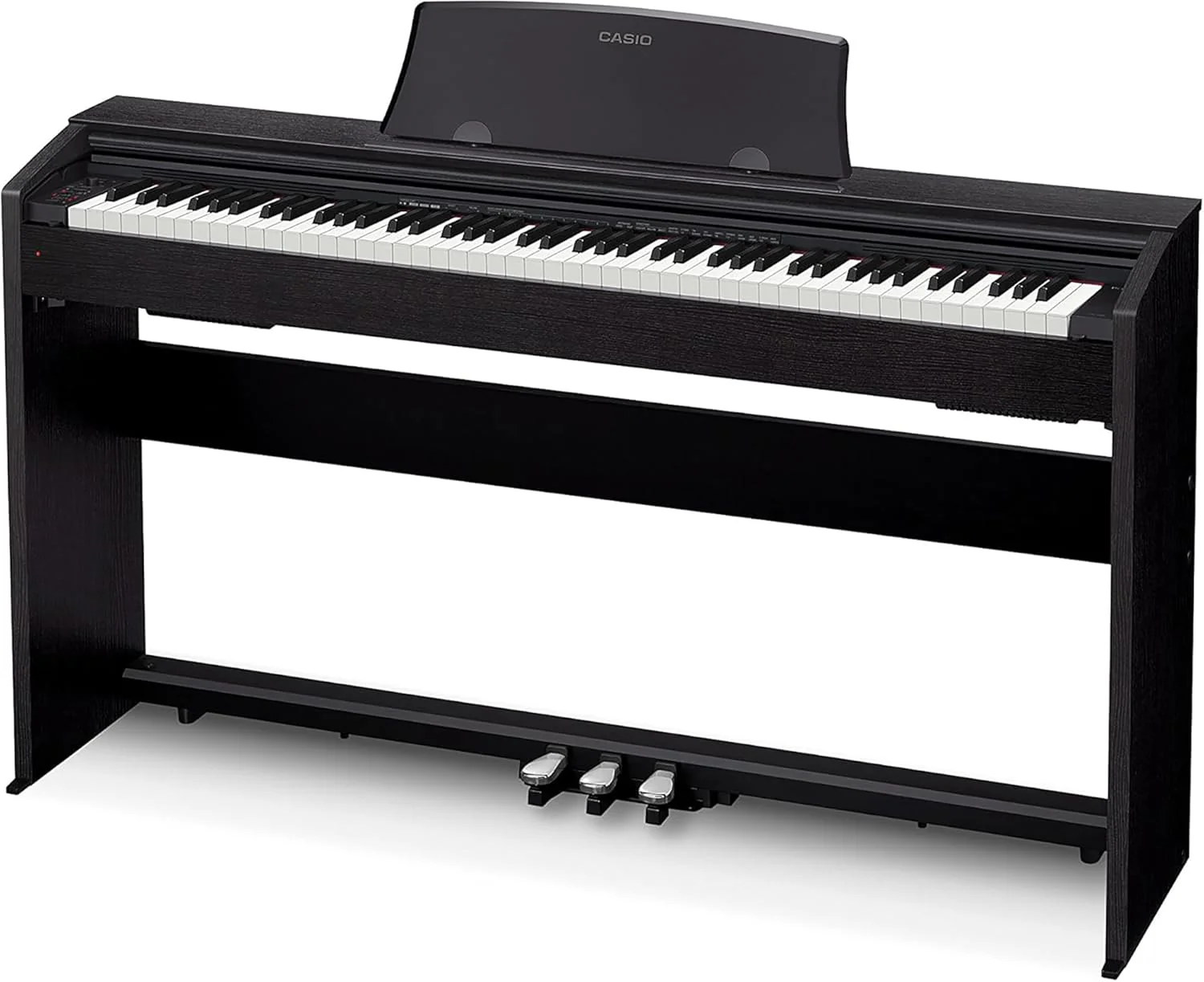 Casio Privia PX770BK 88-Key Digital Piano, Tri-Sensor Hammer Action, Damper Resonance, 3 Pedals, Concert Play, Black - Image 2