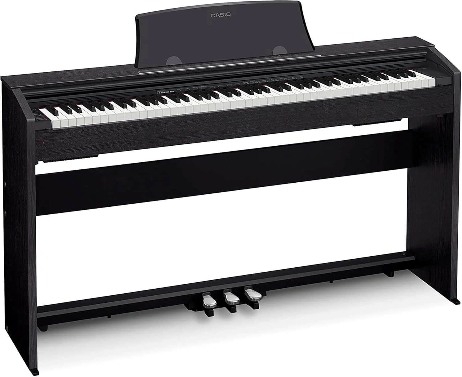 Casio Privia PX770BK 88-Key Digital Piano, Tri-Sensor Hammer Action, Damper Resonance, 3 Pedals, Concert Play, Black - Image 3
