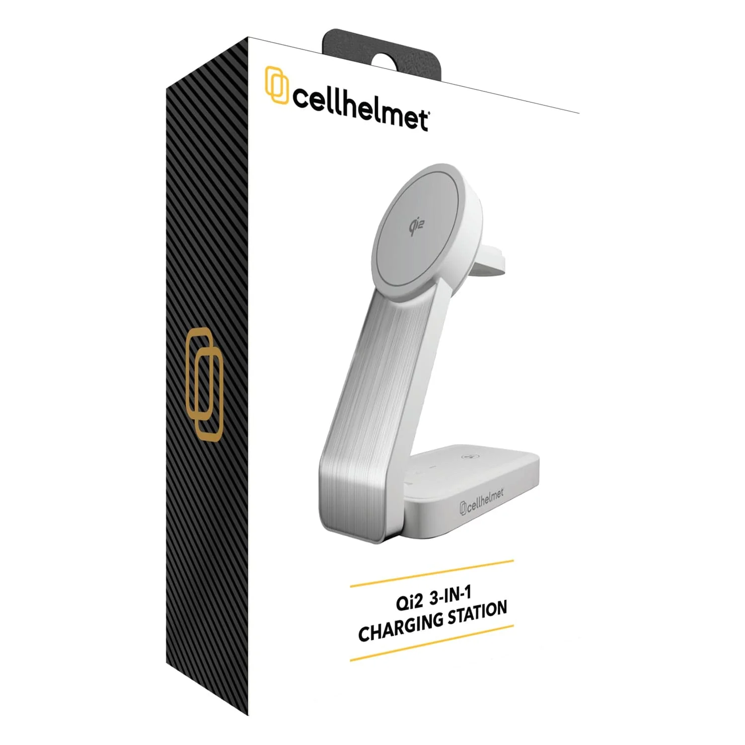 Cellhelmet 15-Watt 3-in-1 Qi Charging Stand with 3-Ft. Charging Cable - Image 5