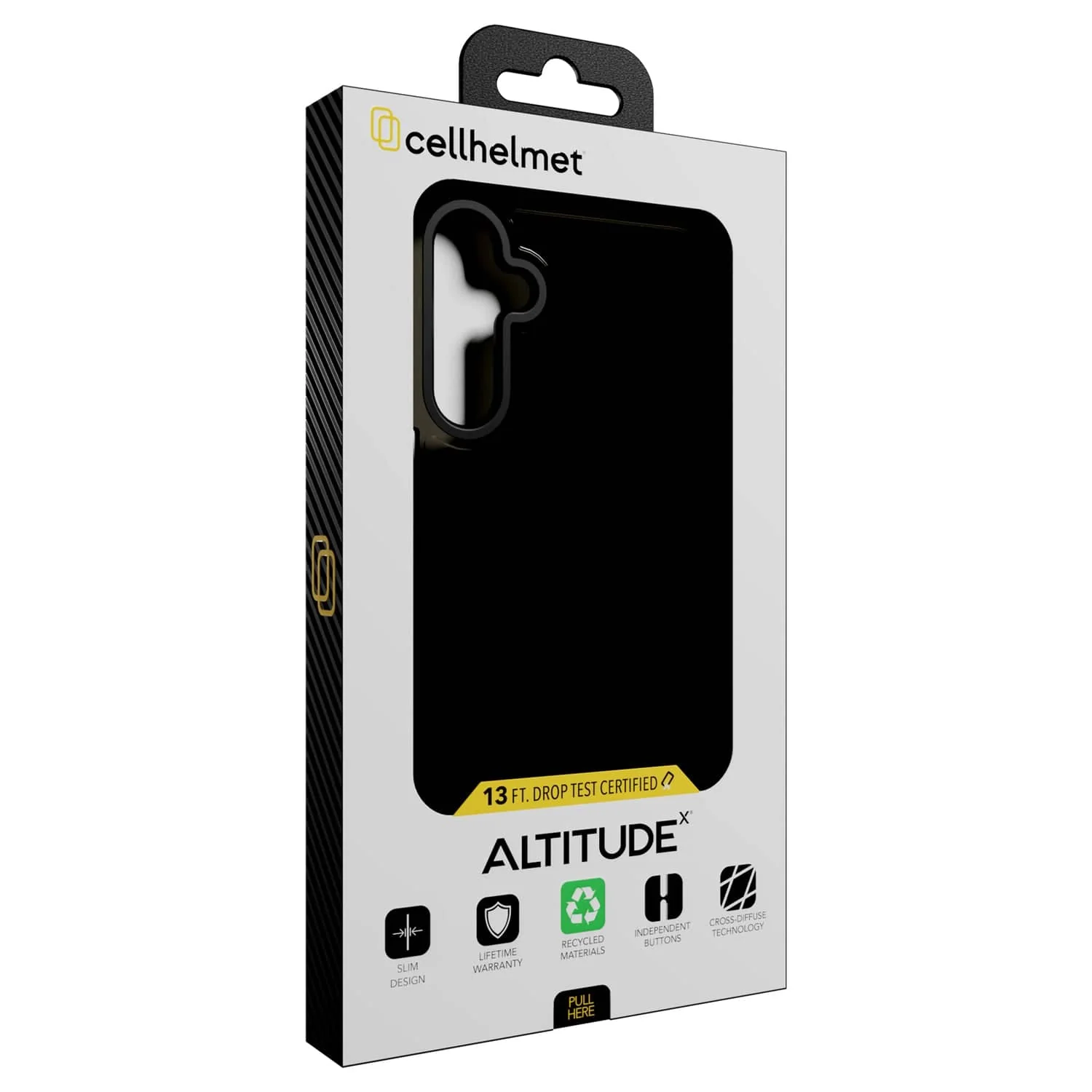 Cellhelmet Altitude X Series Case for Samsung Galaxy A15 5G, Black - Image 5