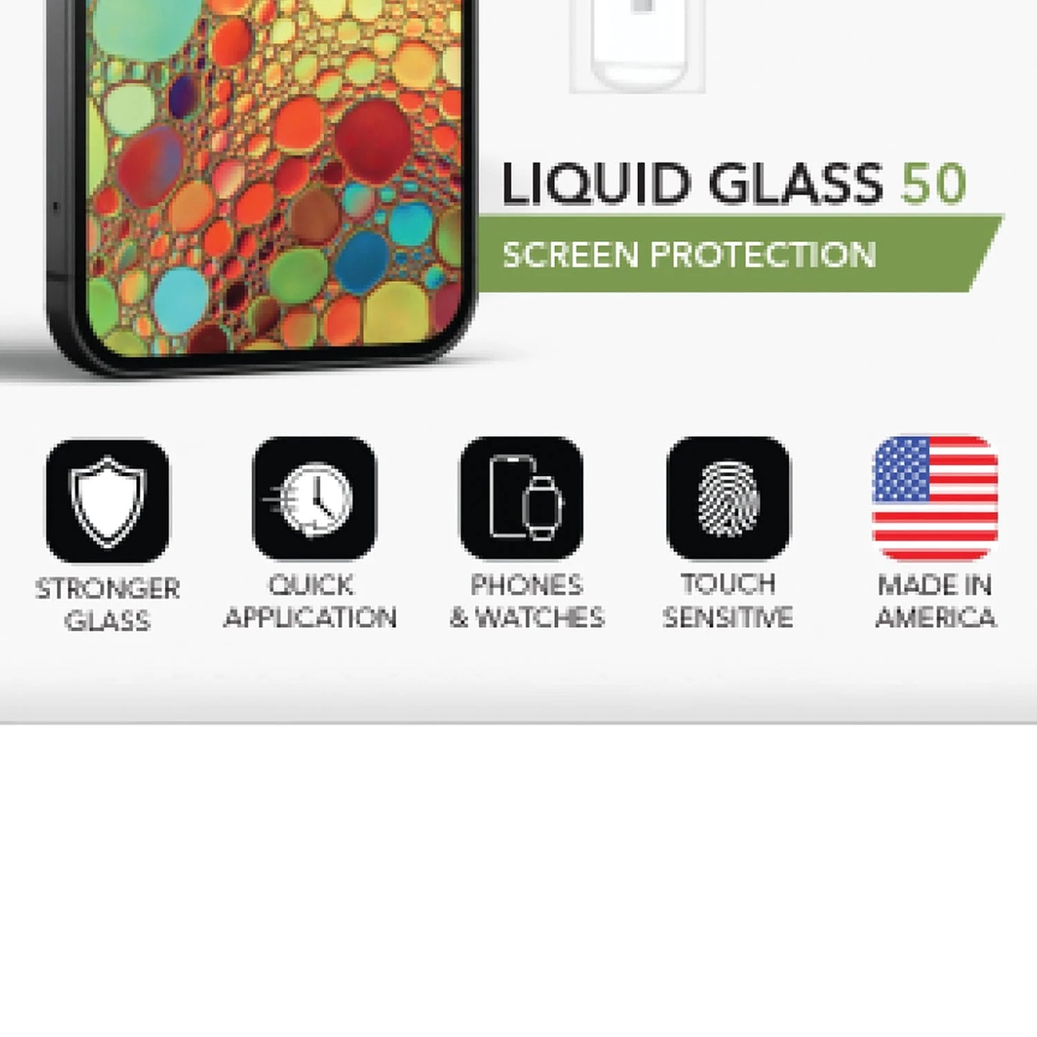 Cellhelmet Liquid Glass Screen Protector for Phones and Watches with Glass Screens, $50 Screen Repair Coverage - Image 2