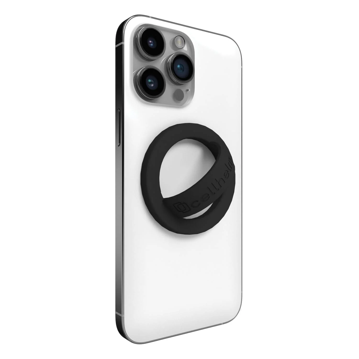 Cellhelmet Ring Thing MagSafe-Compatible Silicone Ring, Onyx Black - Image 5