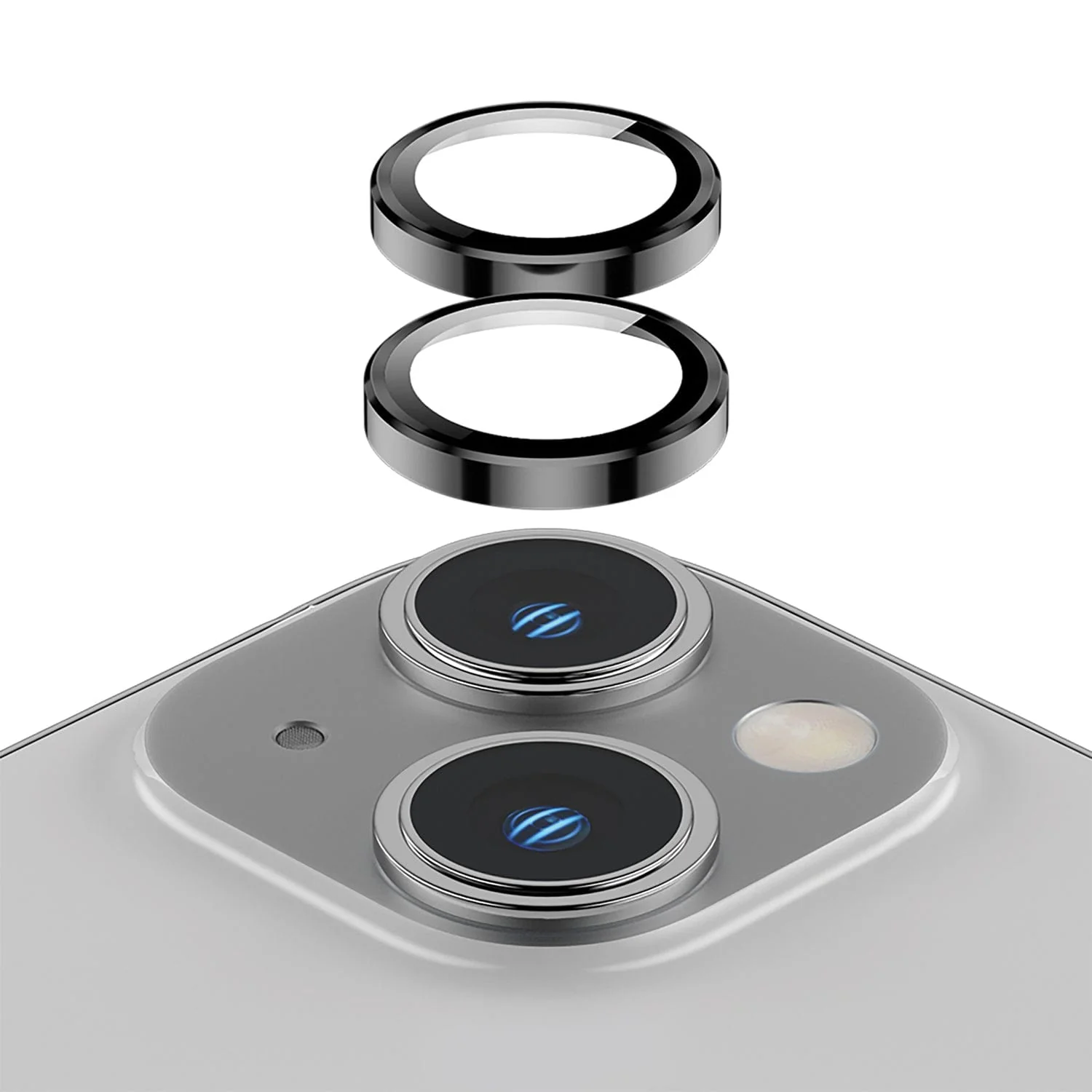 Cellhelmet Tempered Camera Glass, Individual Pieces, iPhone 15/15 Plus - Image 4