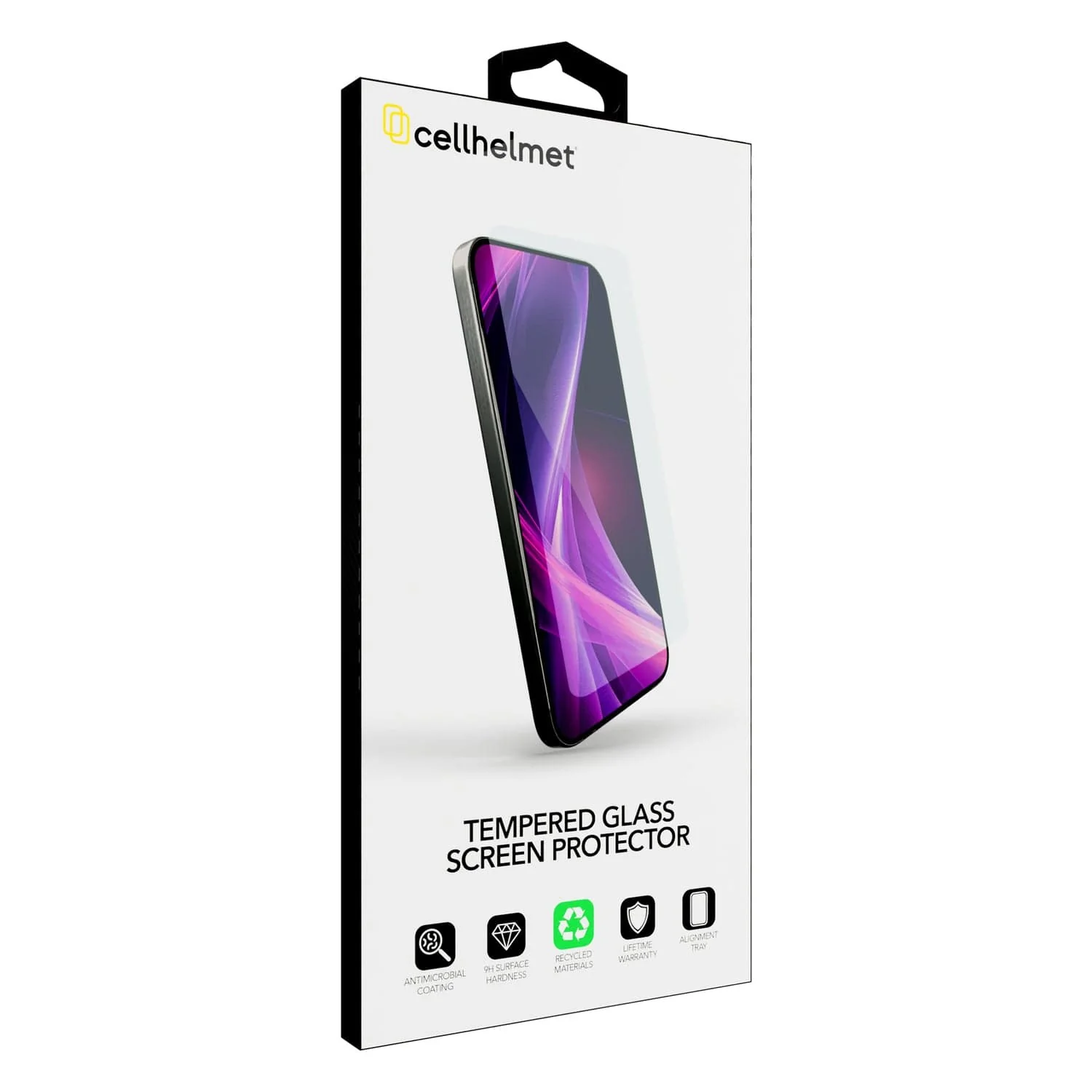 Cellhelmet Tempered Glass Screen Protector with Alignment Tray, iPhone 17 Air - Image 3