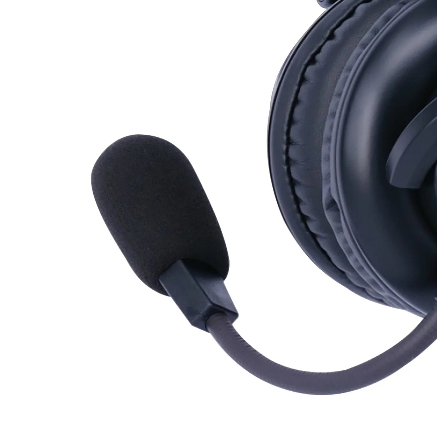 Cerwin-Vega HB Series Wired Over-Ear Professional Headphones with Mic, Fixed Coiled Cord, and PC/Mac Adapter, HB2 - Image 2