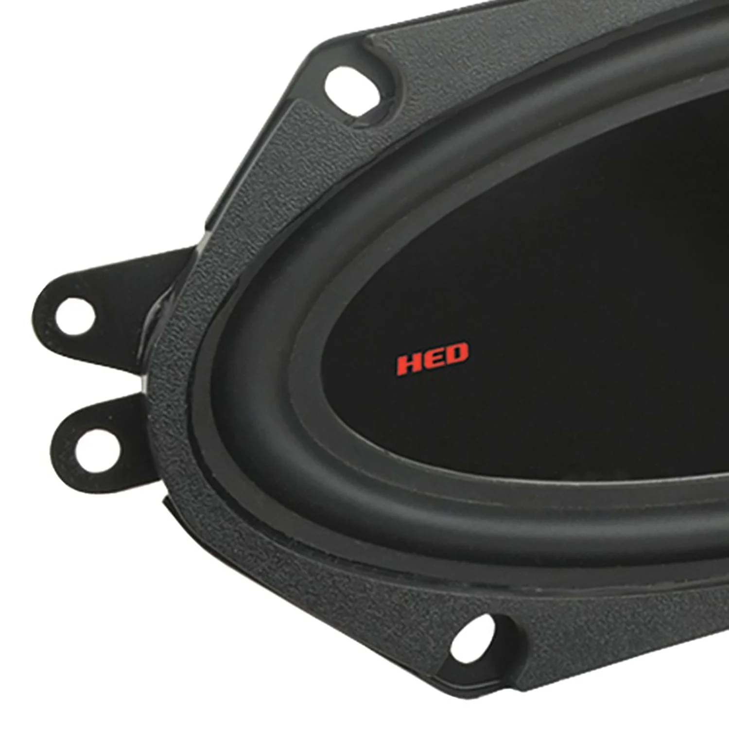 Cerwin-Vega Mobile HED Series 4-In. x 10-In. 320-Watt-Max 2-Way Coaxial Speakers, Black and Red, 2 Pack - Image 2