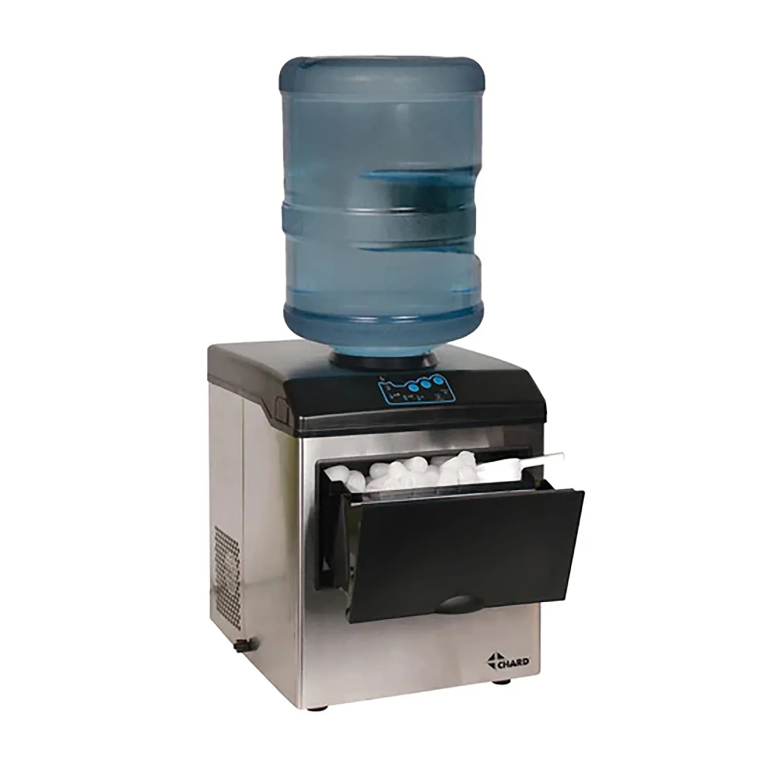 Chard Stainless Steel Ice Maker and Water-Jug Water Dispenser, 33 Lbs. of Ice per Day - Image 4