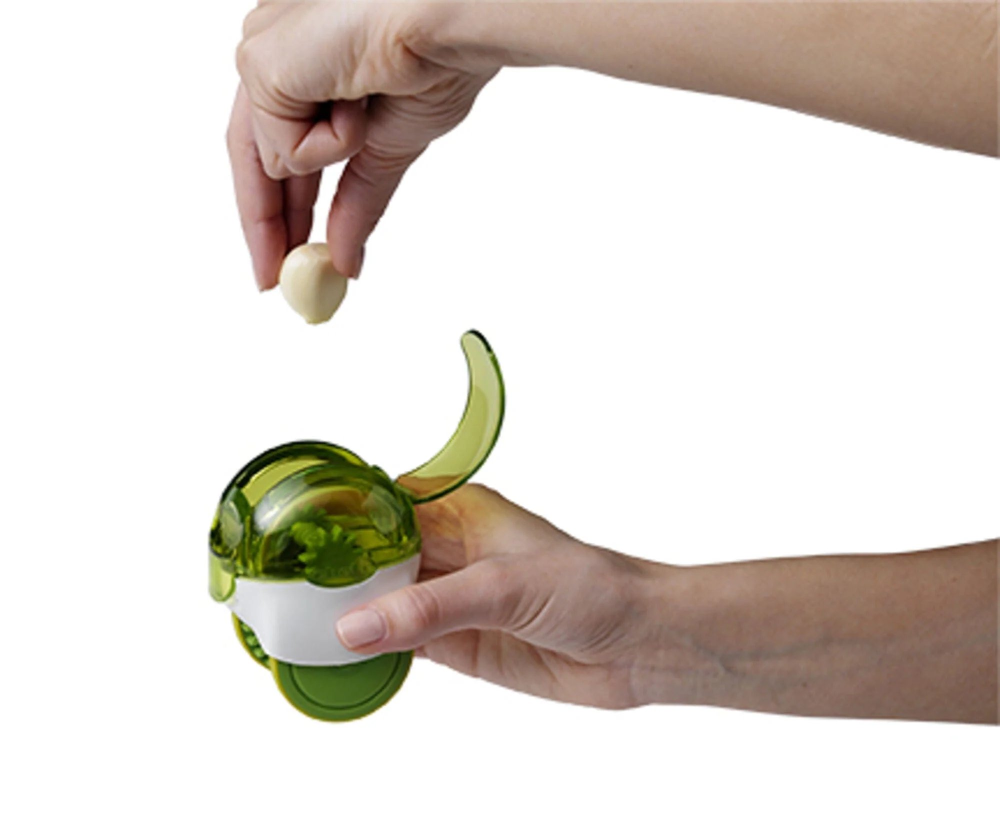 Chef'n GarlicZoom Garlic Chopper, XL, Green - Image 2