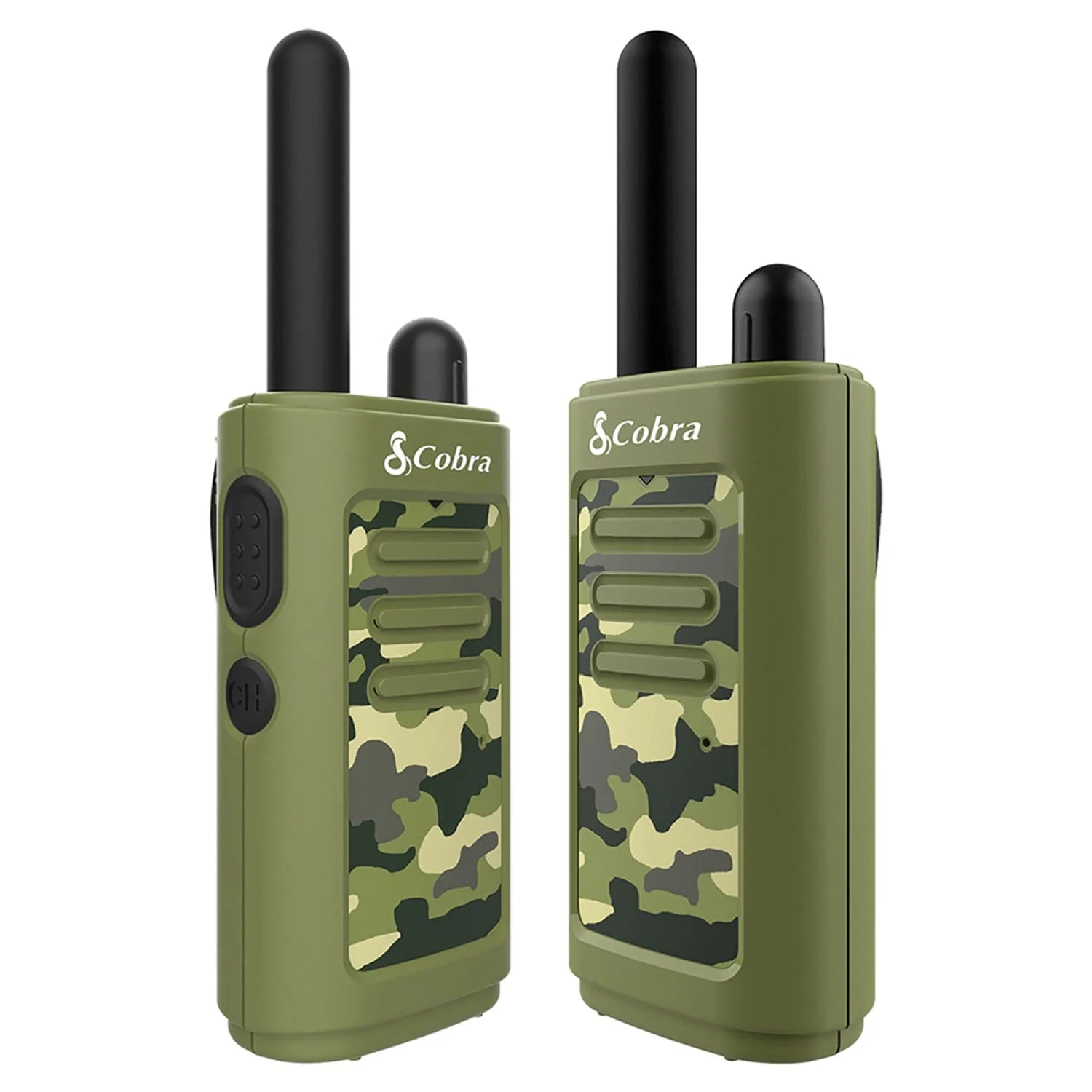 Cobra HE150 2 Pack Kid's Hero 16-Mile Range Walkie Talkies, Green - Image 2