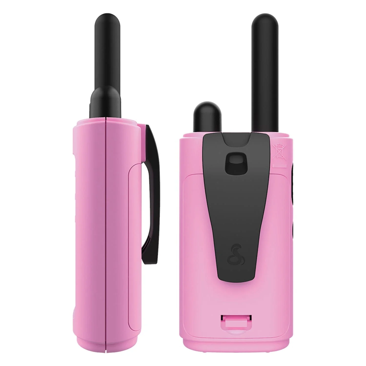 Cobra HE150 2 Pack Kid's Hero 16-Mile Range Walkie Talkies, Pink - Image 5