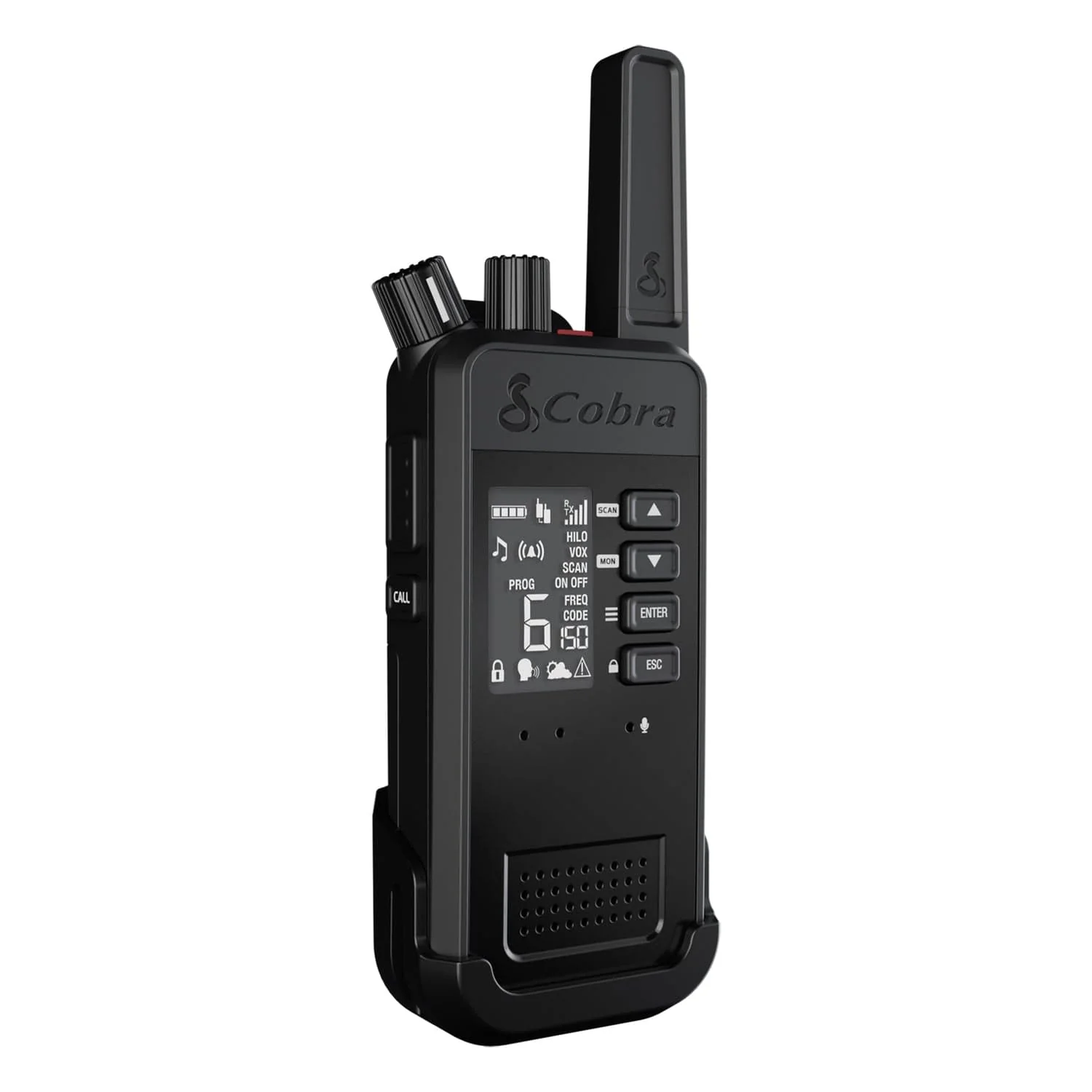 Cobra Performa 450 2-Way Handheld Business Radio with LCD Screen, 1 Pack - Image 2