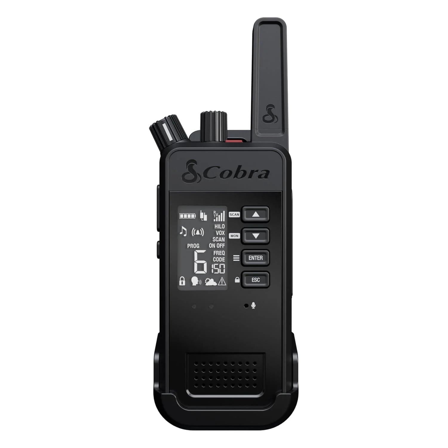 Cobra Performa 450 2-Way Handheld Business Radio with LCD Screen, 6 Pack - Image 2