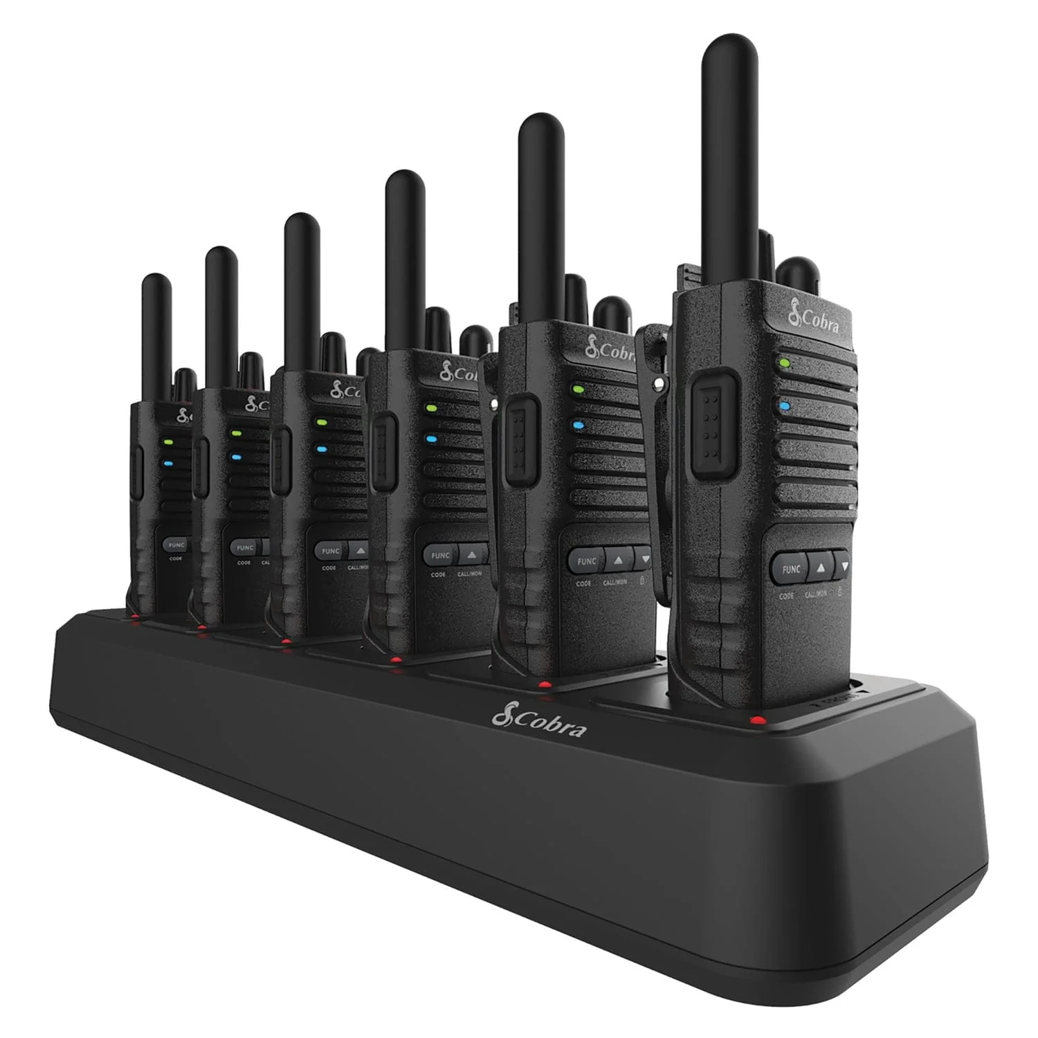 Cobra PX650 Pro Business 42-Mile-Range 2-Way Radios, 6 Pack - Image 4