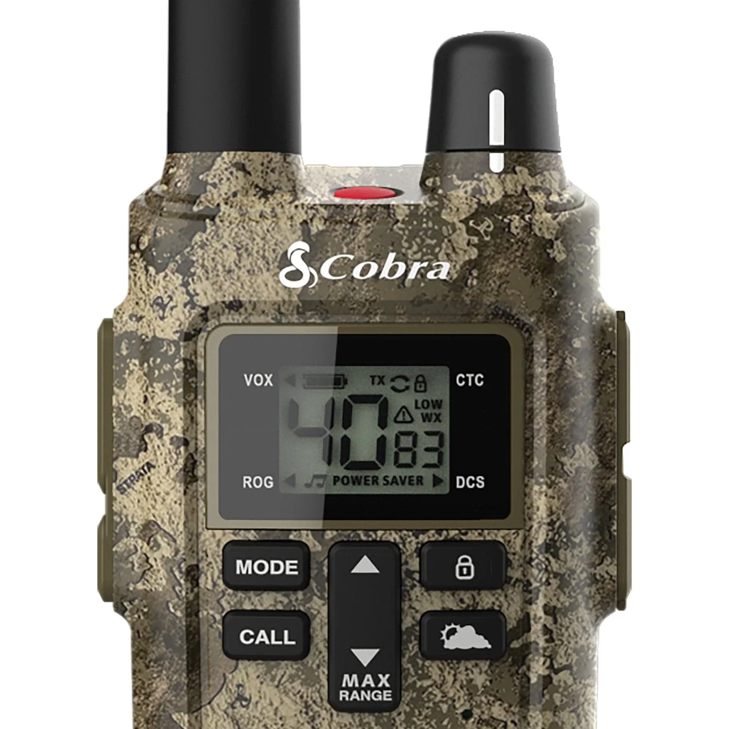 Cobra RX380 32-Mile-Range Weather-Resistant 2-Way Radios, 2 Pack, Camouflage - Image 3