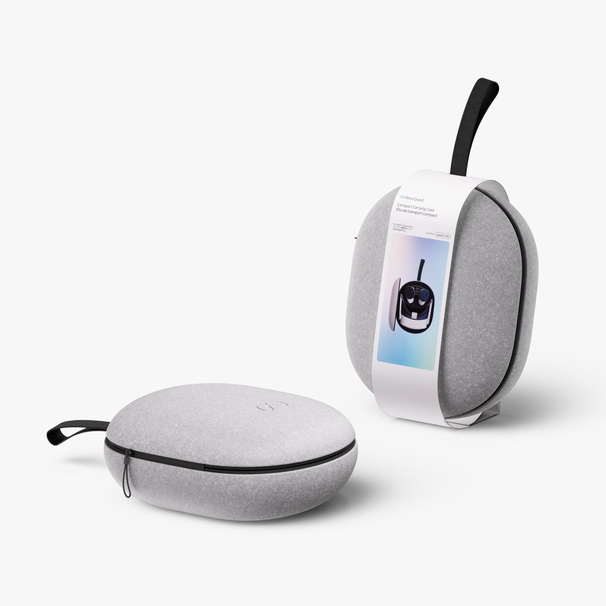 Meta Quest Compact Carrying Case — Works with Meta Quest 3/3S, Touch Plus Controller, Active Straps, Charging Cable, and Adapter - Image 6