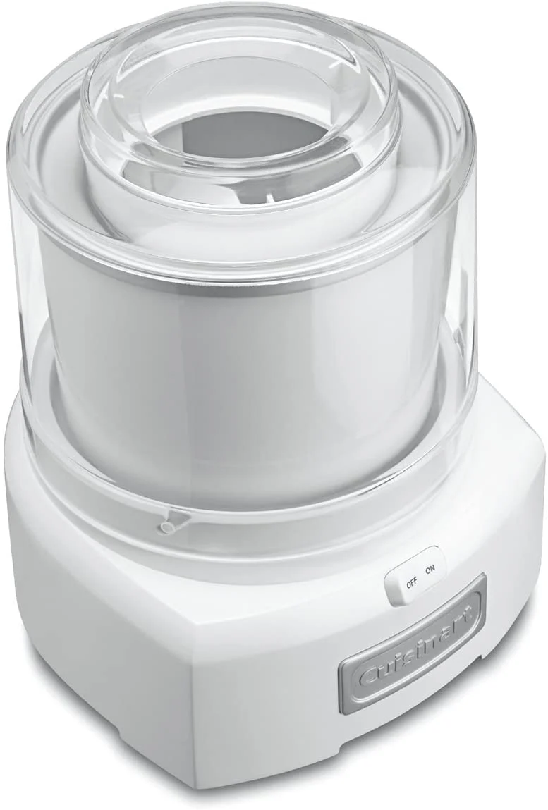 Cuisinart 1.5 Quart Frozen Yogurt, Ice Cream and Sorbet Maker, White - Certified Refurbished - Image 3
