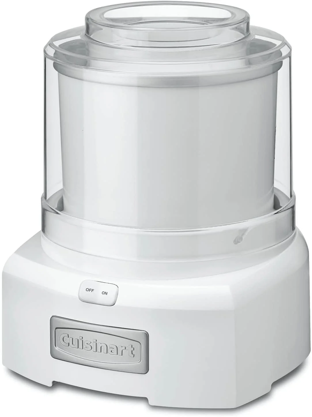 Cuisinart 1.5 Quart Frozen Yogurt, Ice Cream and Sorbet Maker, White - Certified Refurbished - Image 5