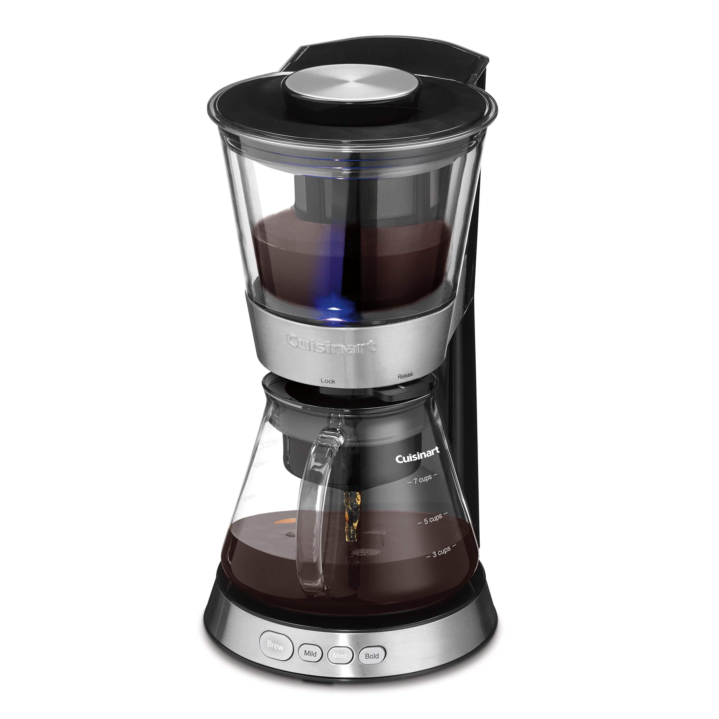 Cuisinart 7-Cup Cold Brew Coffeemaker, Glass Carafe, Ready-to-Drink in 25-45 Minutes - Certified Refurbished - Image 3