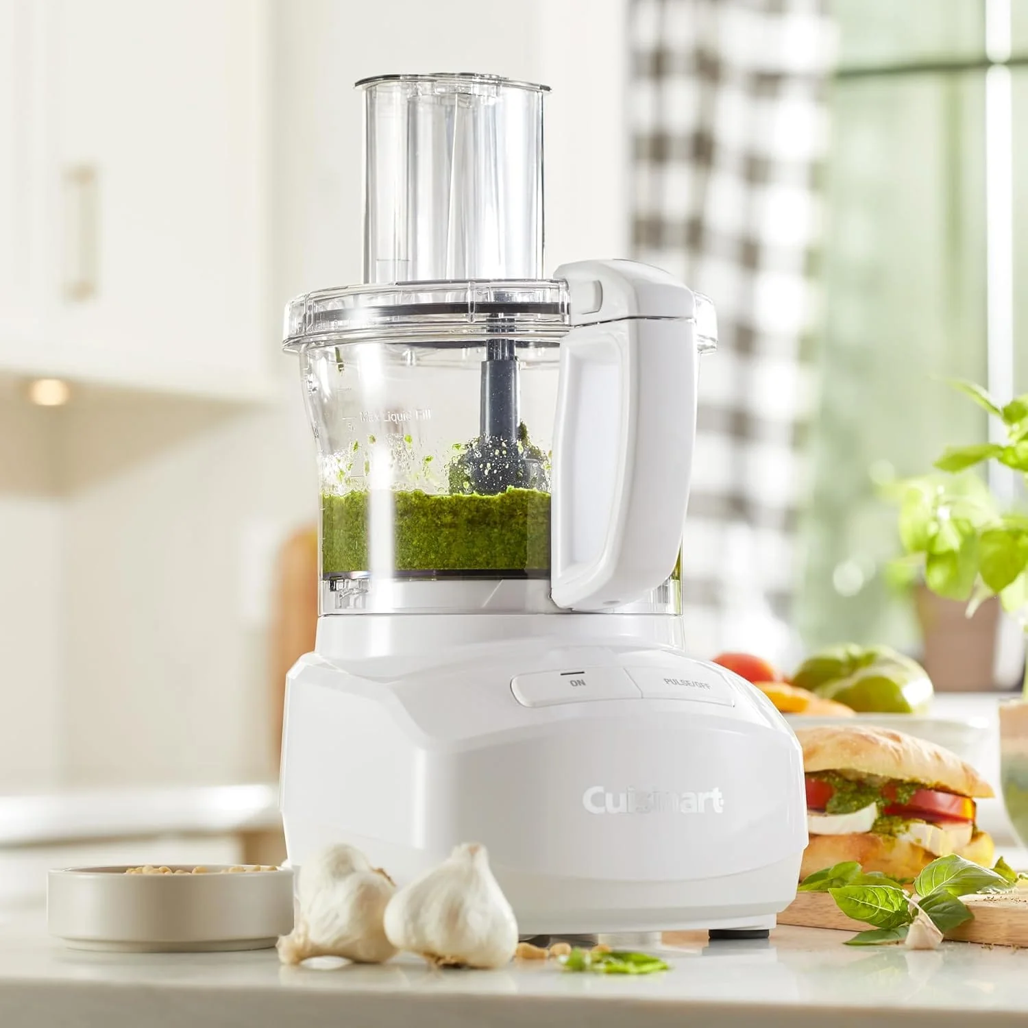 Cuisinart 7-Cup Sleek and Modern Design Food Processor, White - Certified Refurbished - Image 3