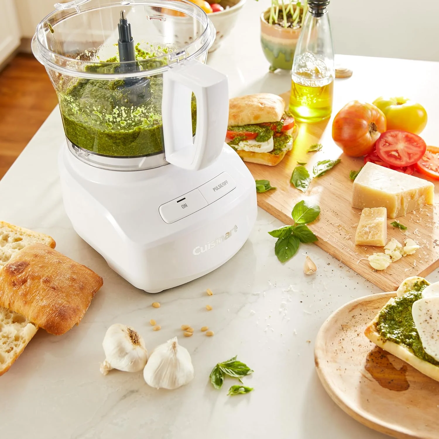 Cuisinart 7-Cup Sleek and Modern Design Food Processor, White - Certified Refurbished - Image 4