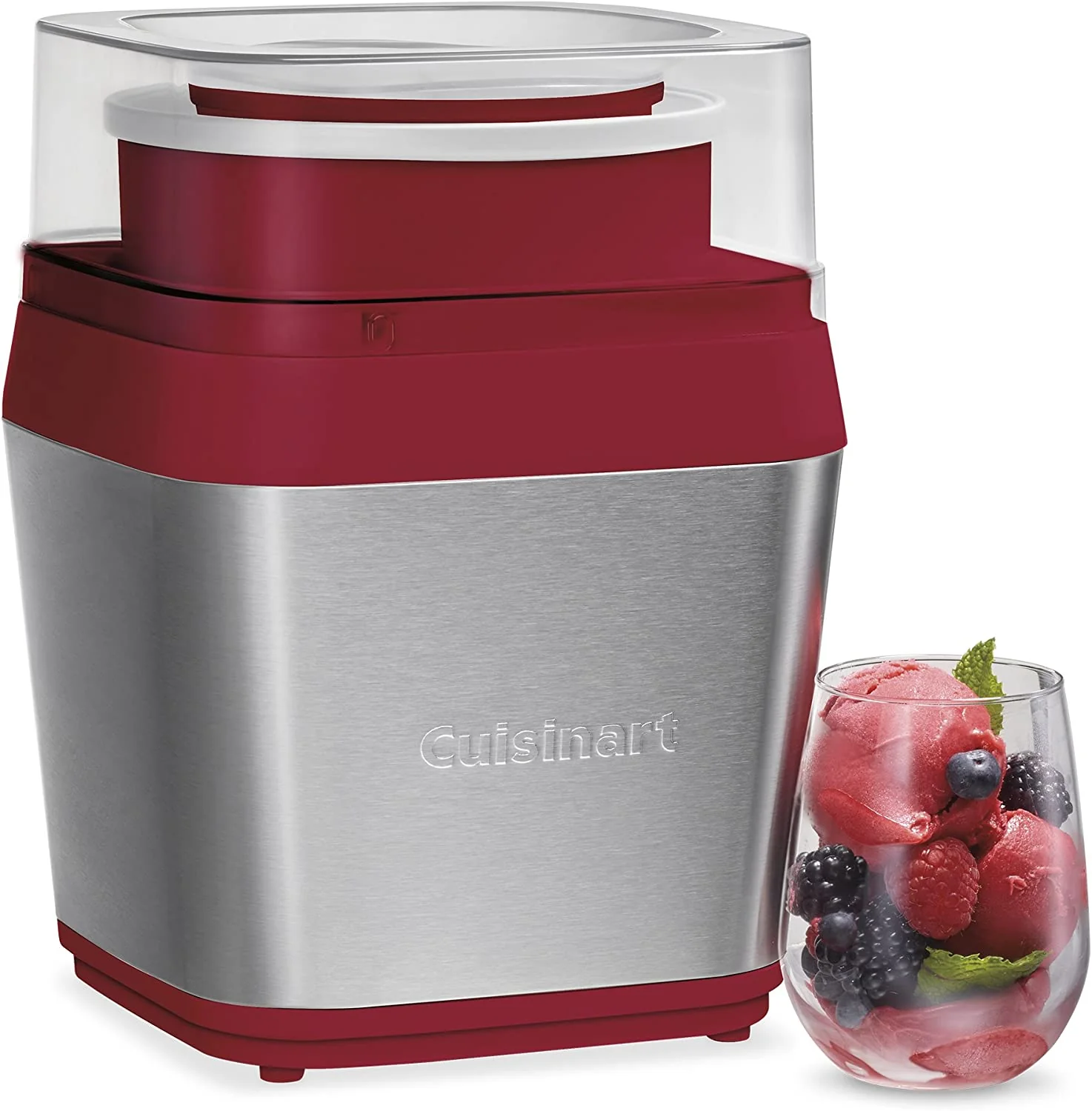 Cuisinart Ice Cream Maker Fruit Scoop Red - Certified Refurbished - Image 2