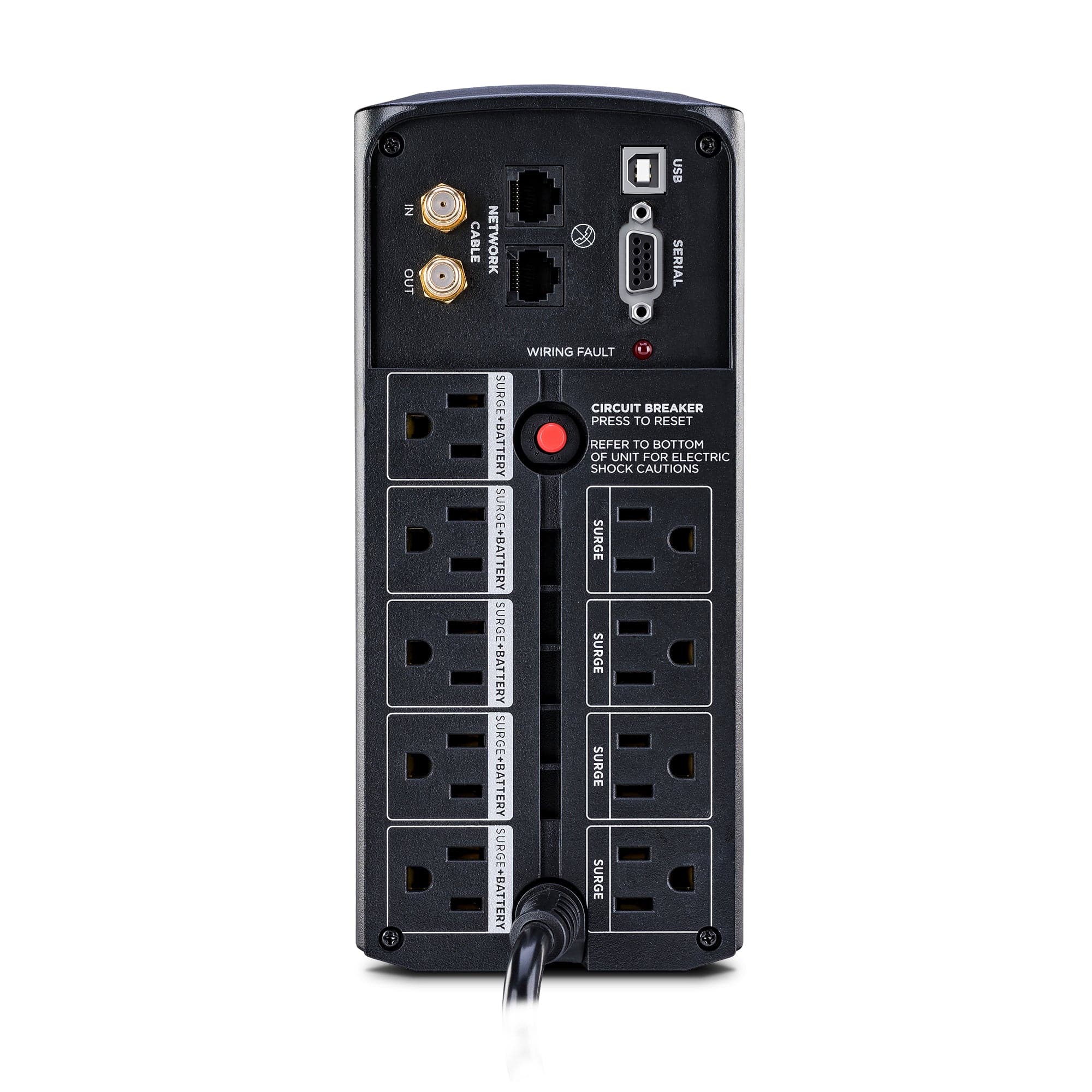 CyberPower 850 VA 510 Watts 9 Outlets UPS - Certified Refurbished - Image 4