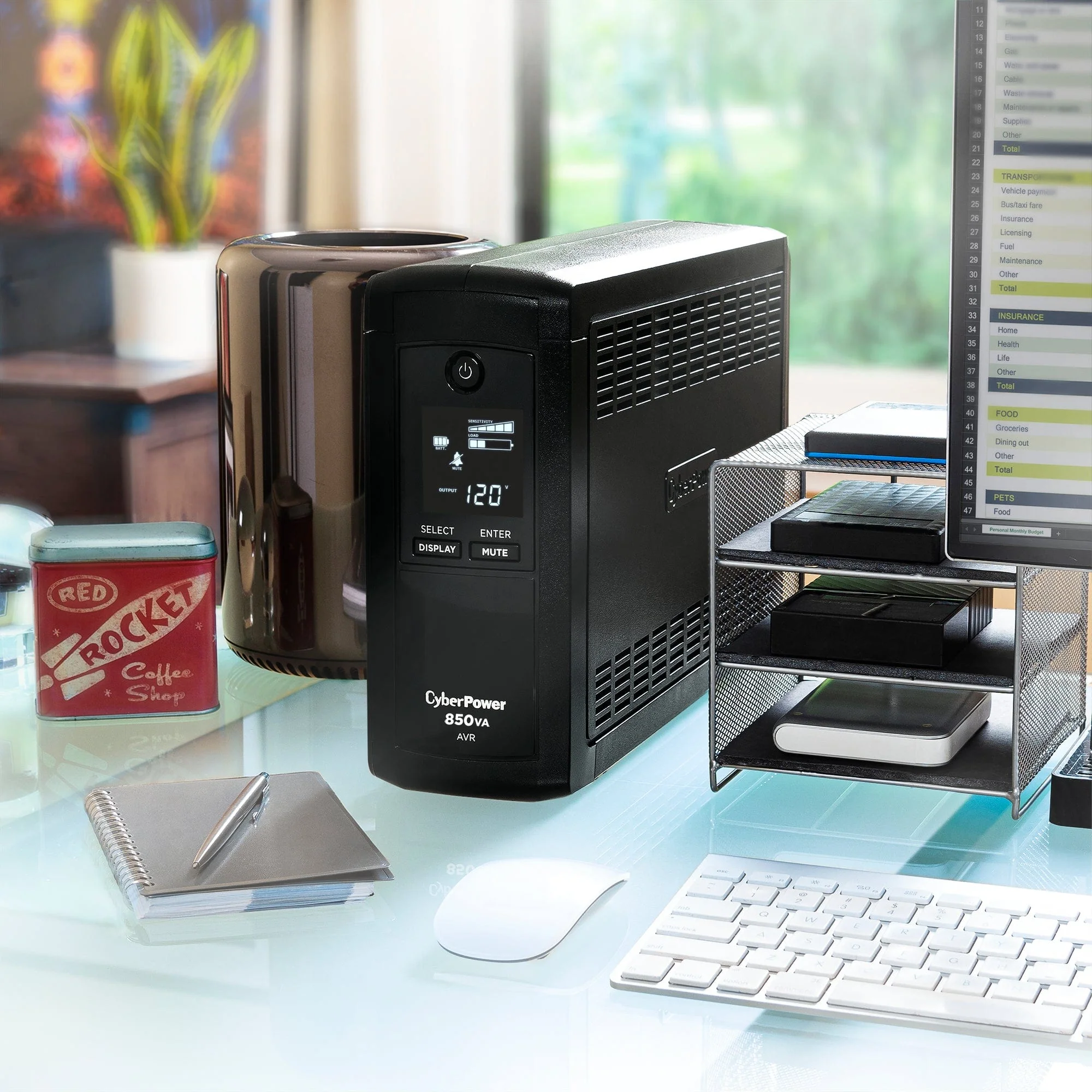 CyberPower 850 VA 510 Watts 9 Outlets UPS - Certified Refurbished - Image 7