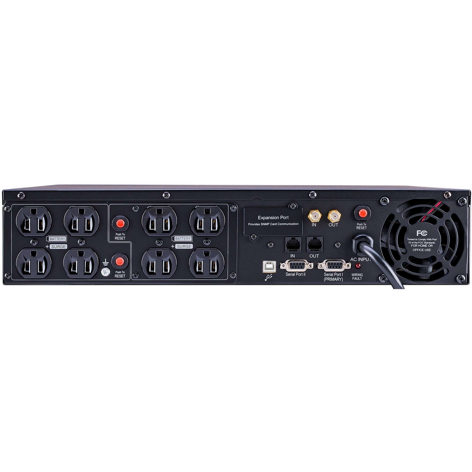 CyberPower 1500VA/900W, 8 Outlets, AVR, 2U Rack/Tower Smart App LCD UPS System - Certified Refurbished - Image 4