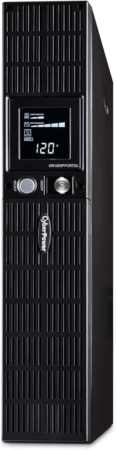 CyberPower PFC Sinewave UPS System, 1500VA/1050W, 8 Outlets, AVR, 2U Rack/Tower - Certified Refurbished - Image 6