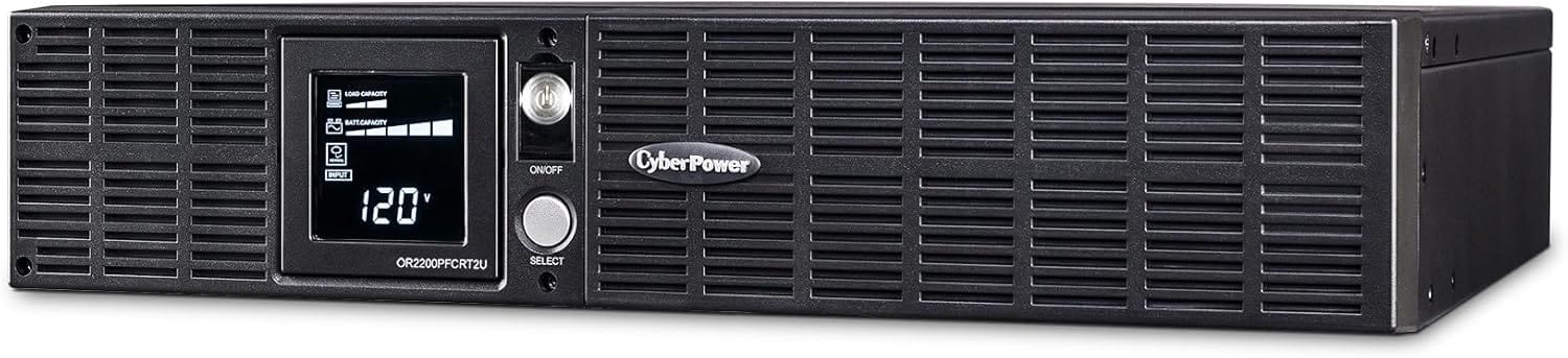 CyberPower PFC Sinewave UPS System, 2000VA/1540W, 8 Outlets, AVR, 2U Rack/Tower - Certified Refurbished - Image 2