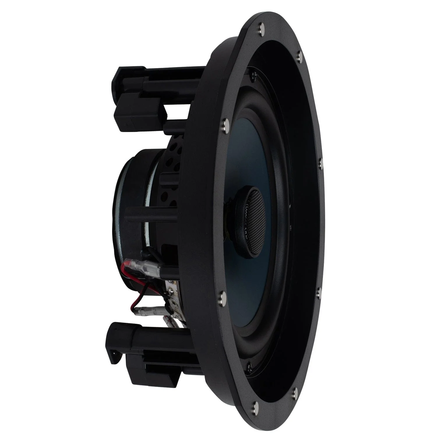Dayton Audio Contractor Series CC65W 6-1/2-In. 50-Watt-RMS 2-Way In-Ceiling Speaker Pair with Polypropylene Woofer and Fixed PEI Dome Tweeter, 8 Ohms - Image 2