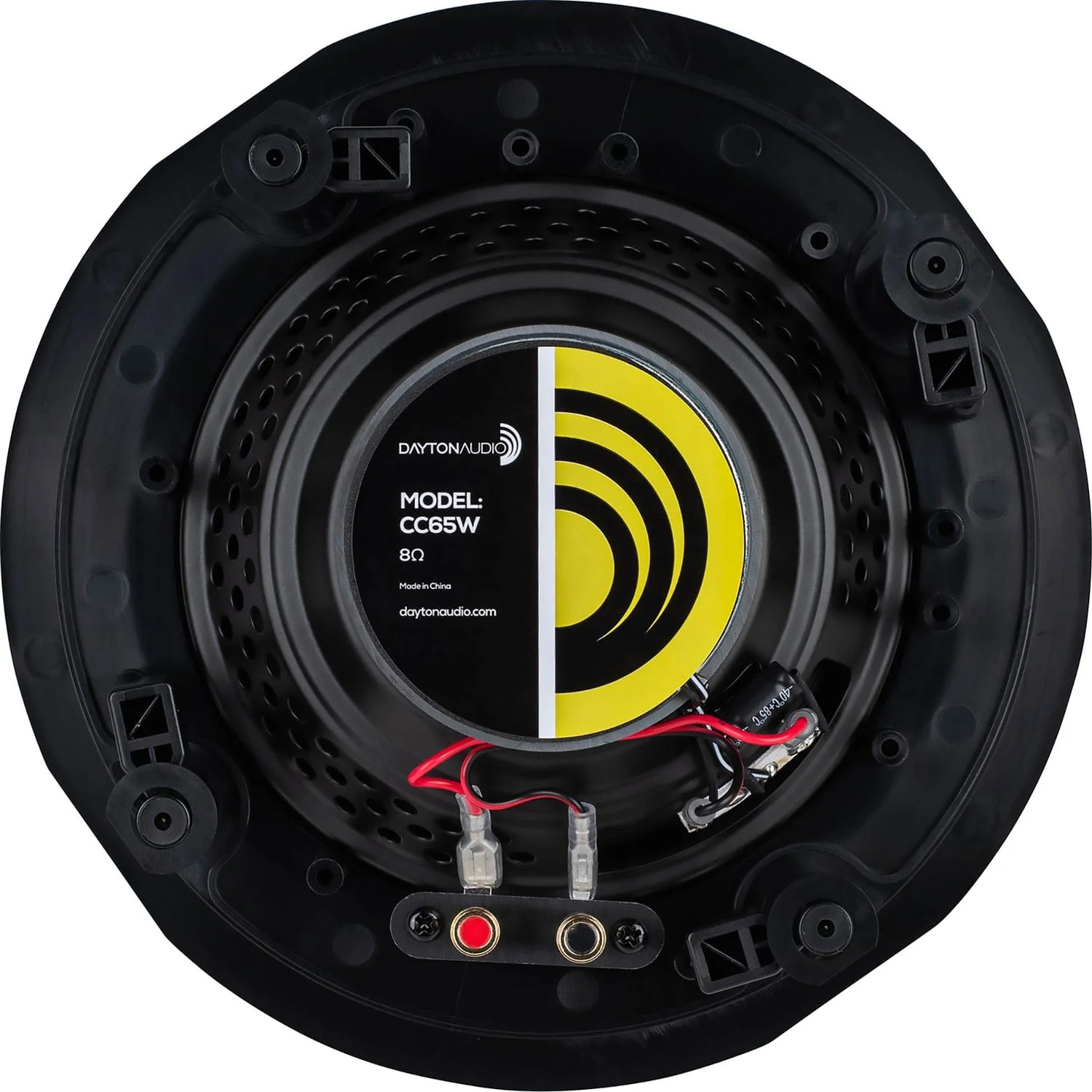 Dayton Audio Contractor Series CC65W 6-1/2-In. 50-Watt-RMS 2-Way In-Ceiling Speaker Pair with Polypropylene Woofer and Fixed PEI Dome Tweeter, 8 Ohms - Image 5
