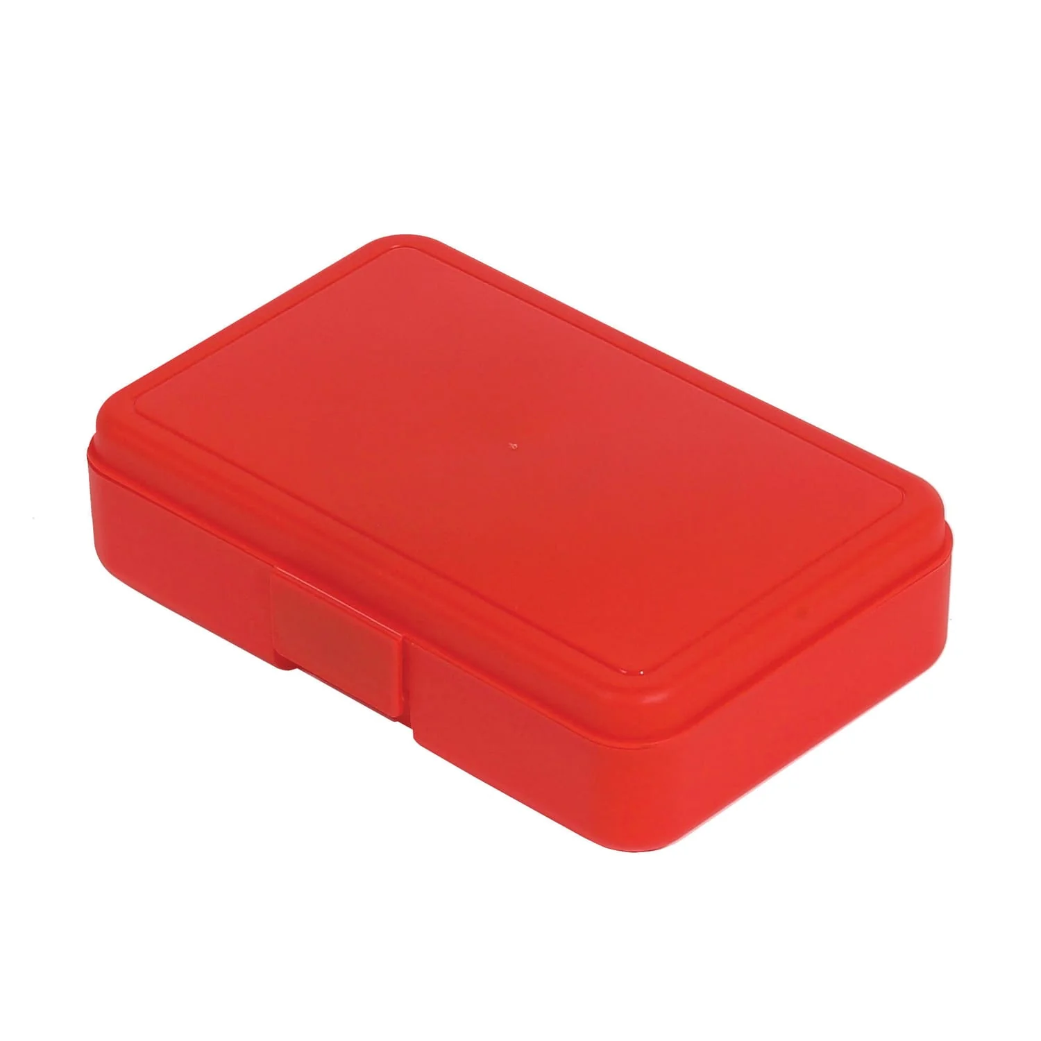Deflecto Antimicrobial Kids Pencil Box, Red - Image 3