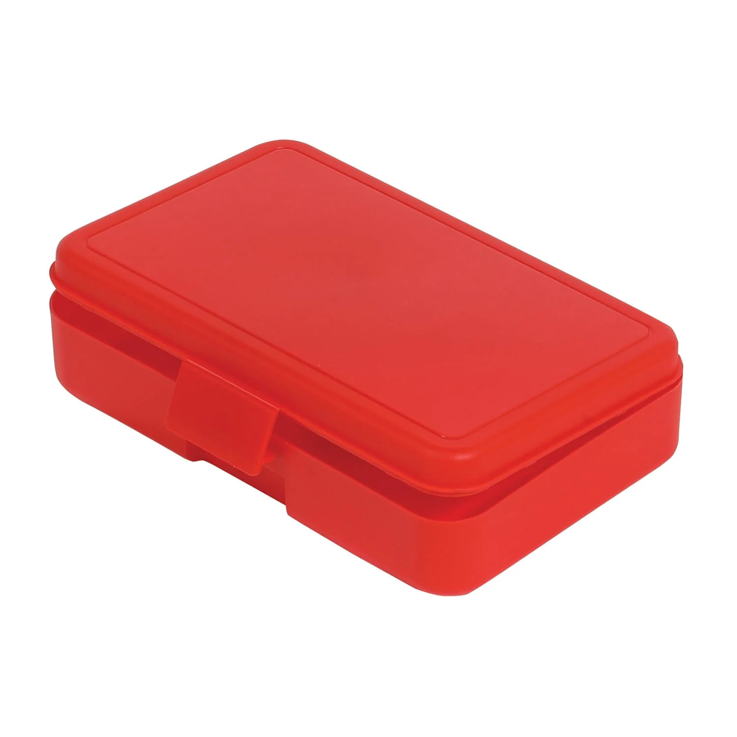 Deflecto Antimicrobial Kids Pencil Box, Red - Image 4