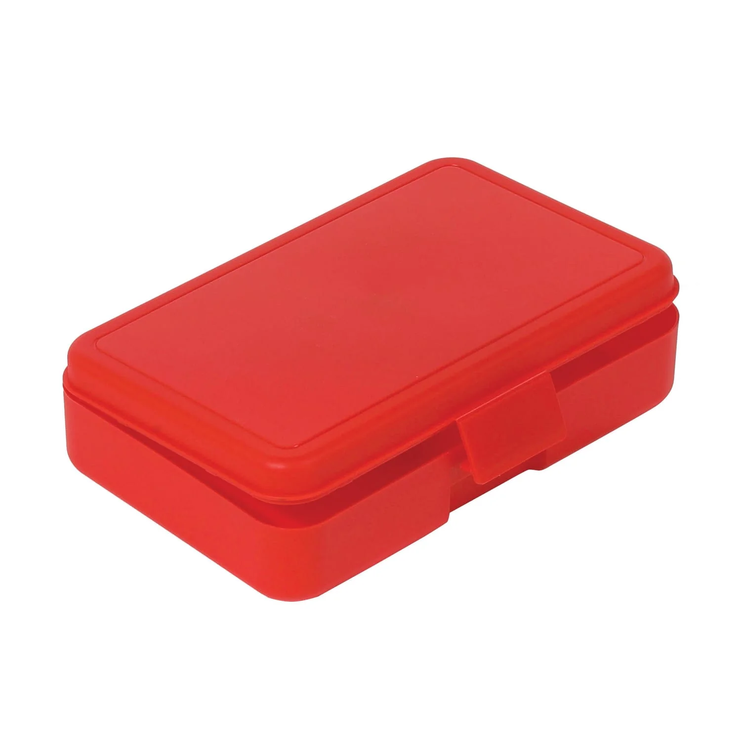 Deflecto Antimicrobial Kids Pencil Box, Red - Image 5