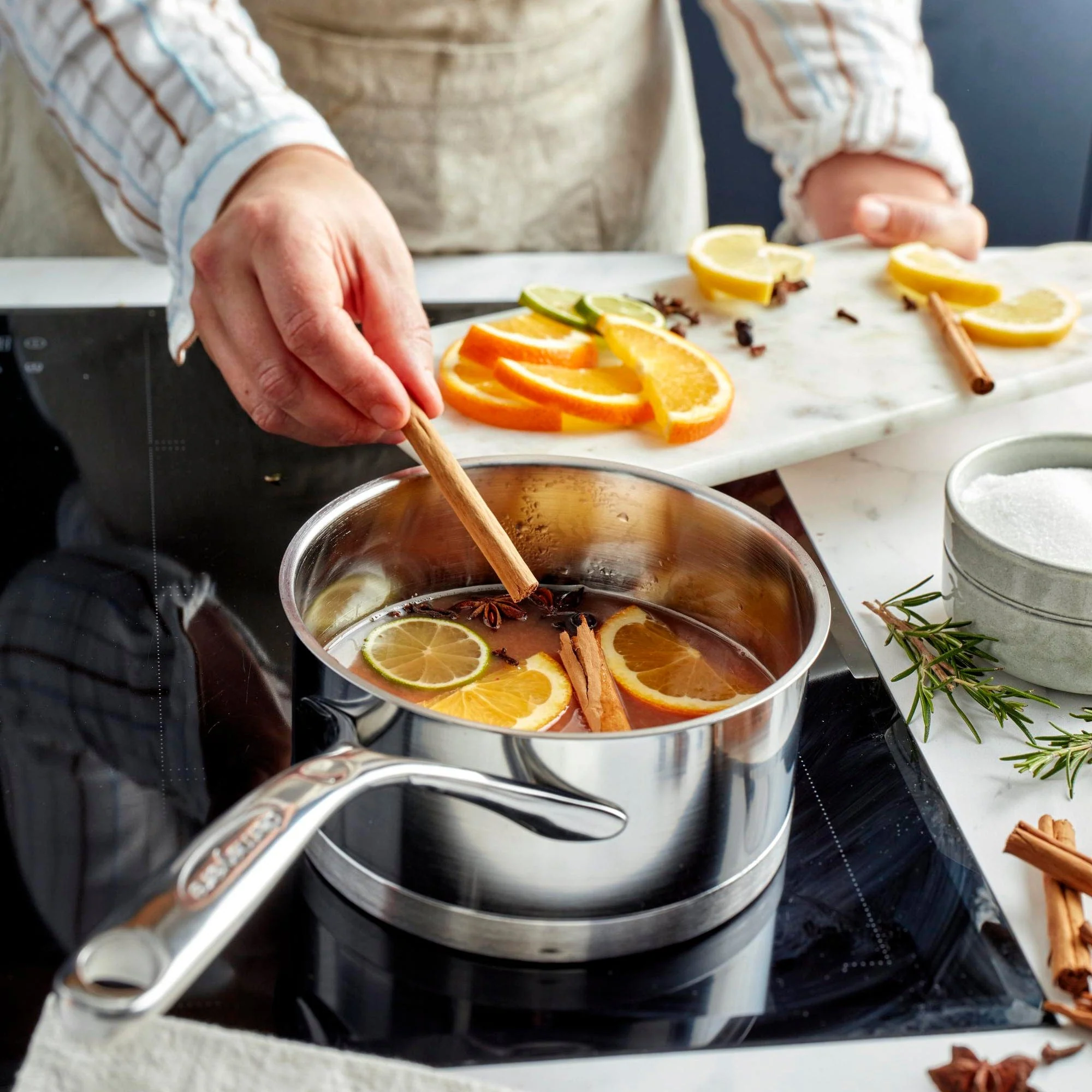 Demeyere Atlantis 3.2-qt Stainless Steel Saucepan - Image 4