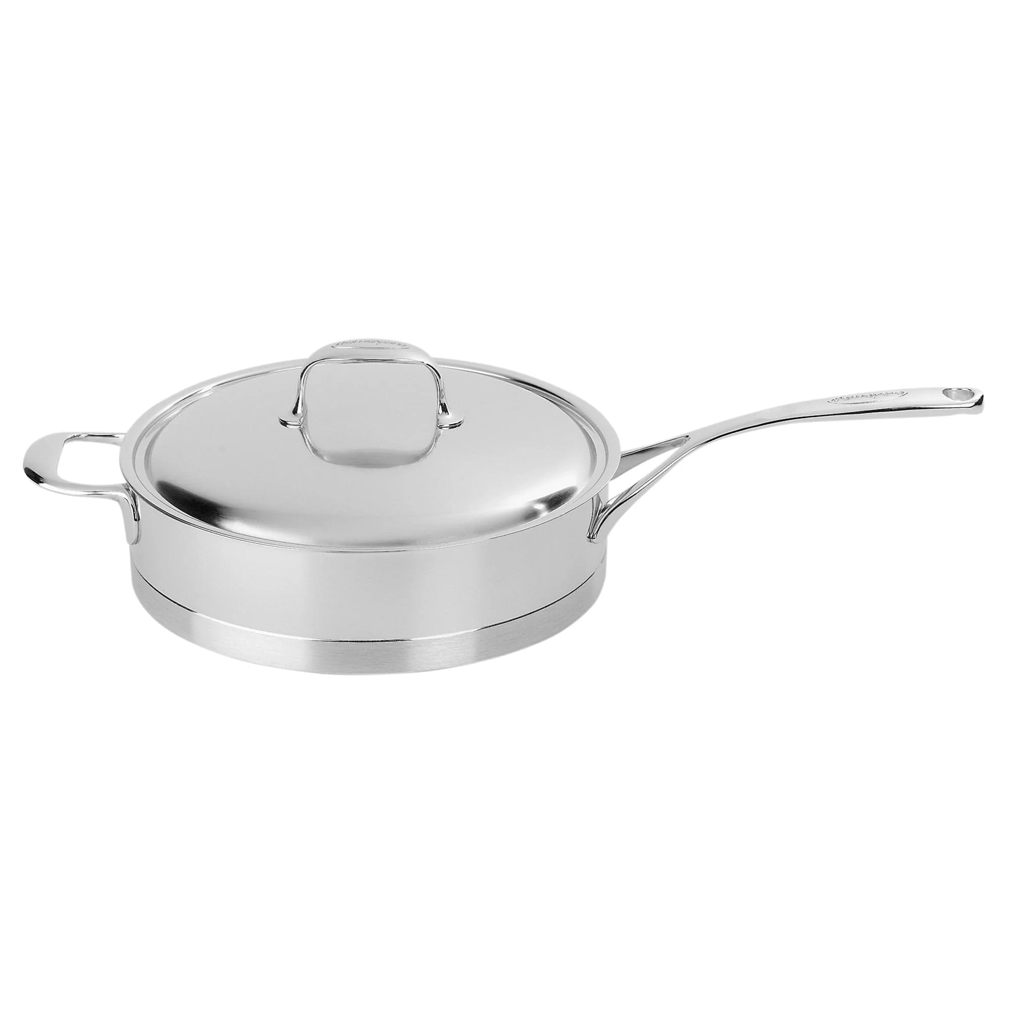 Demeyere Atlantis 5.1-qt Stainless Steel Saute Pan with Helper Handle