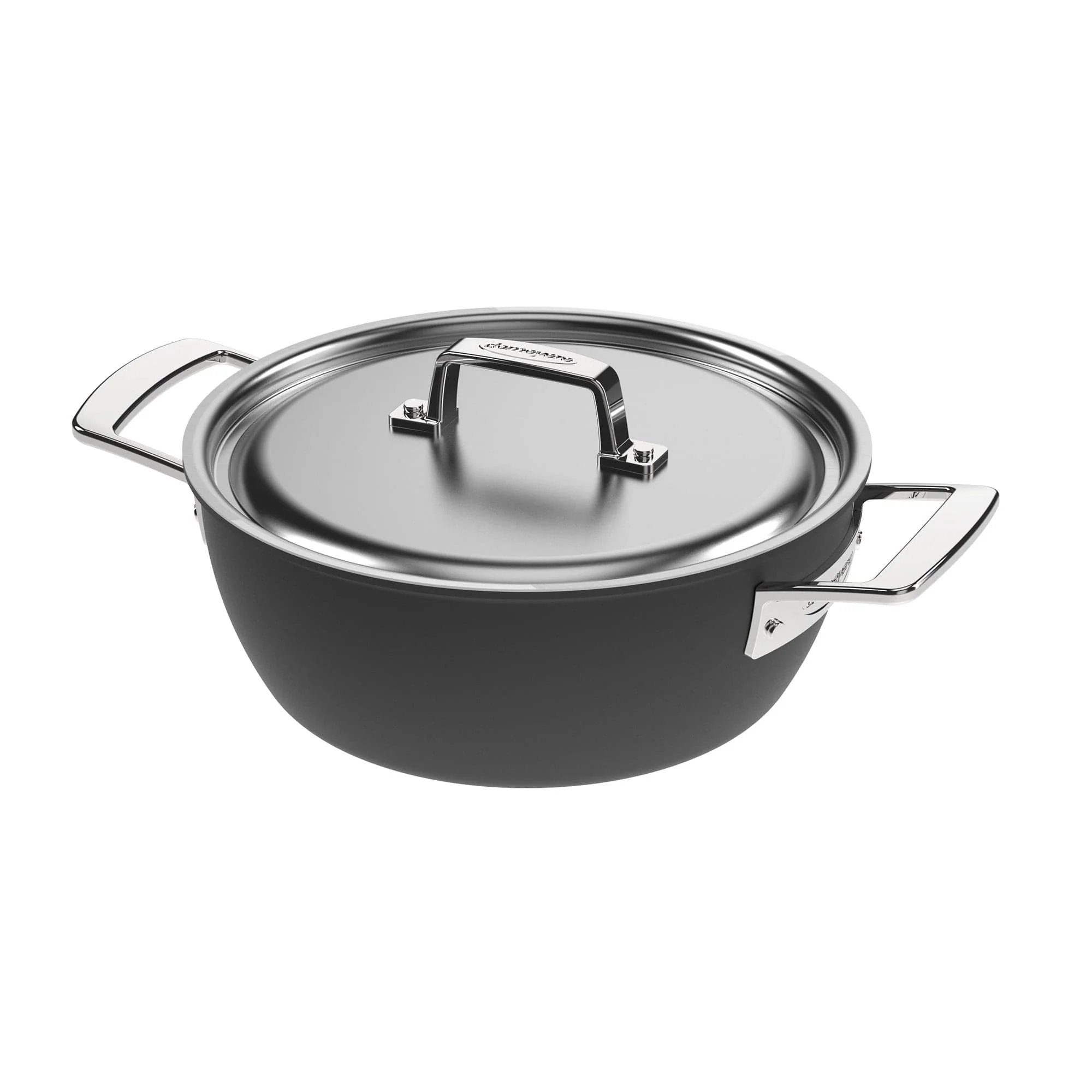Demeyere Black 5 Stainless Steel with Ceramic exterior coating 3.5-qt Dutch Oven with Lid - Image 6