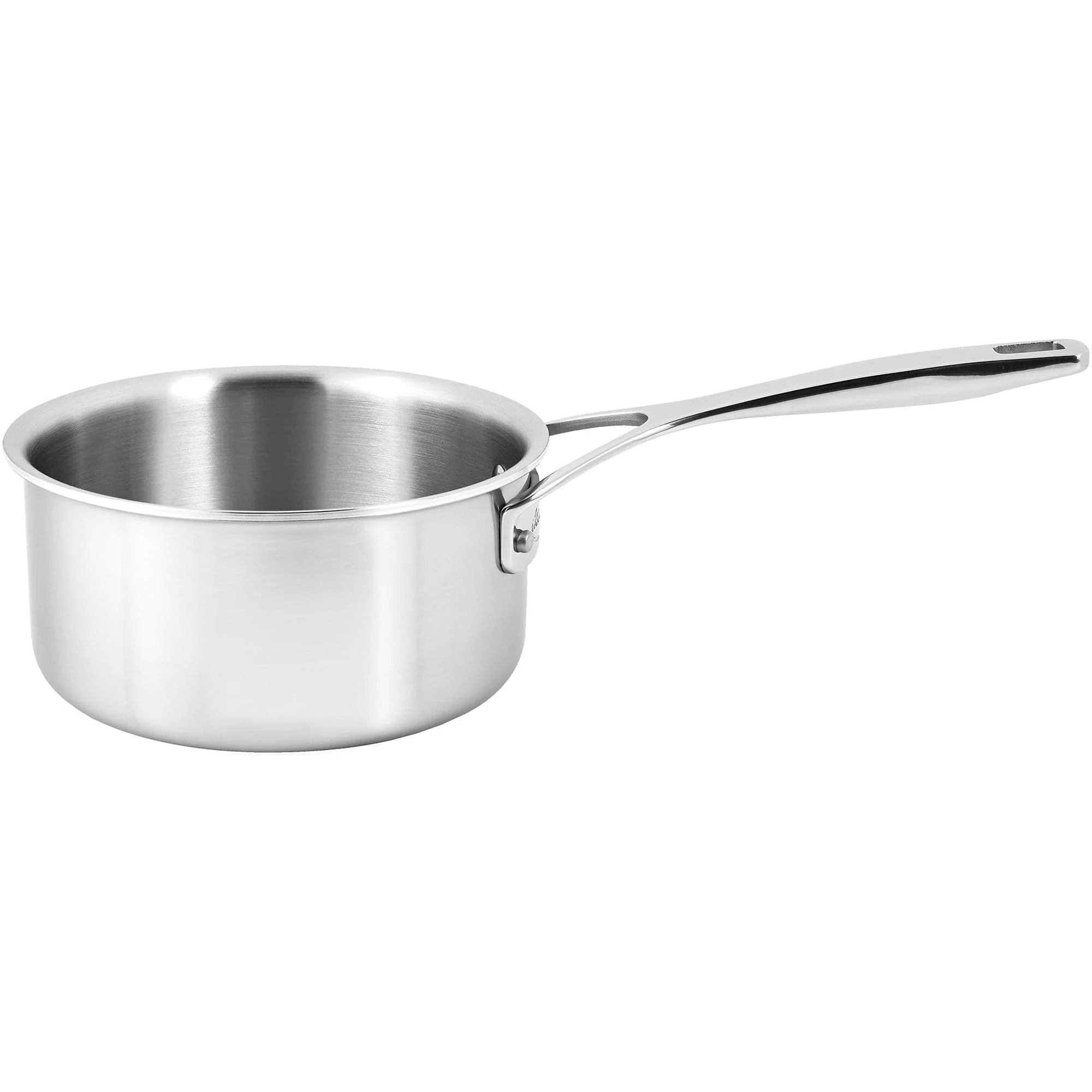 Demeyere Essential 5-ply 1.5-qt Stainless Steel Saucepan with Lid - Image 3