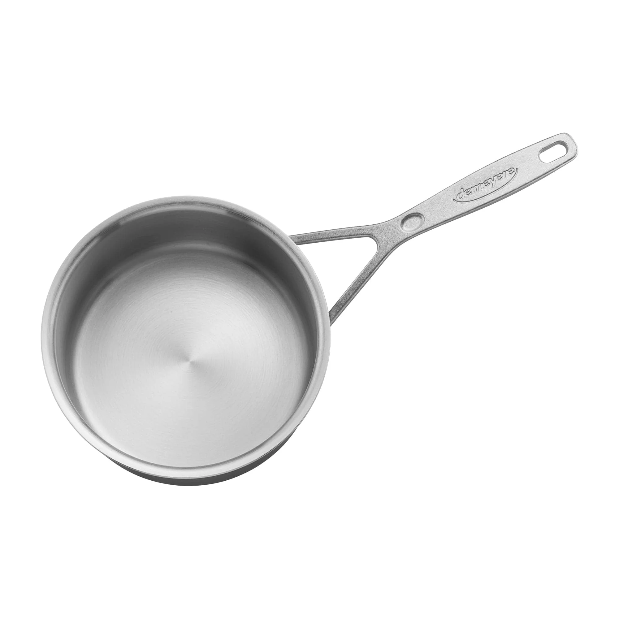 Demeyere Industry 5-Ply 2-qt Stainless Steel Saucepan - Image 2