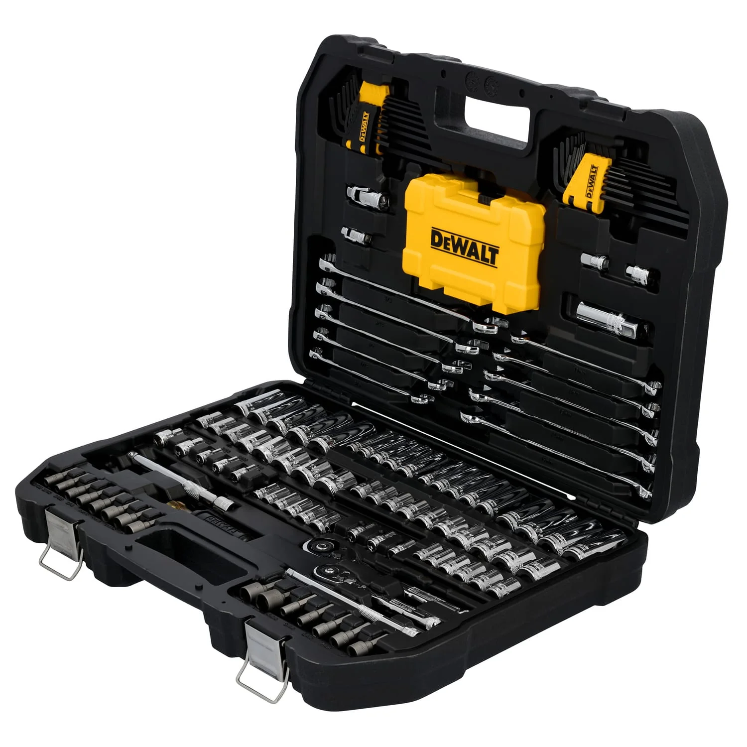 Dewalt 1/4-In. and 3/8-In. Drive Mechanics Tool Set with 142 Pieces plus Case, DWMT45425 - Image 3