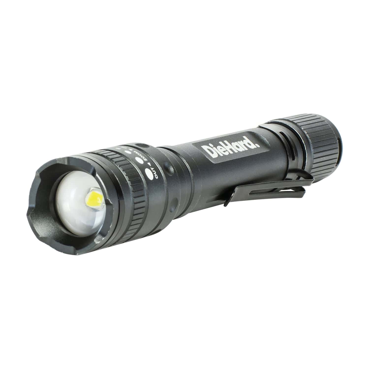 DieHard 270-Lumen Aluminum Twist-Focus Flashlight - Image 4