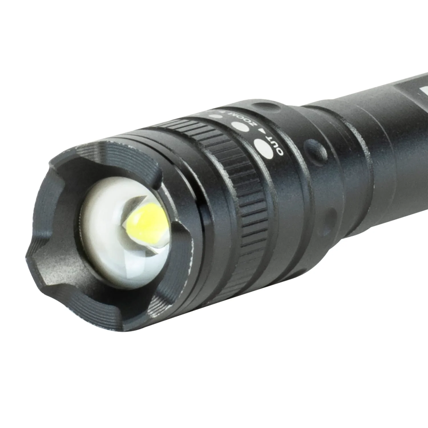 DieHard LED 180-Lumen Aluminum Flashlight with 3 Modes, Twist Focus, Impact/Water-Resistant, Battery Powered, Pocket Clip, up to 229-Ft. Beam - Image 5