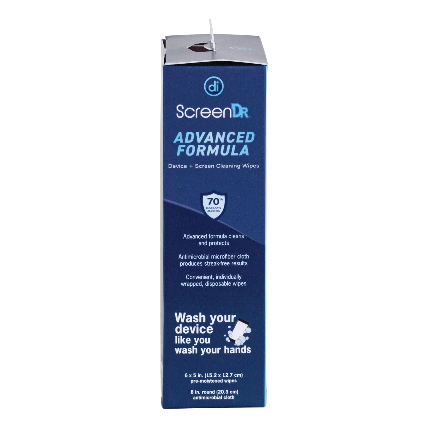 Digital Innovations ScreenDr Advanced Formula Device and Screen Cleaning Wipes with Microfiber Cloth, 120 Count - Image 5