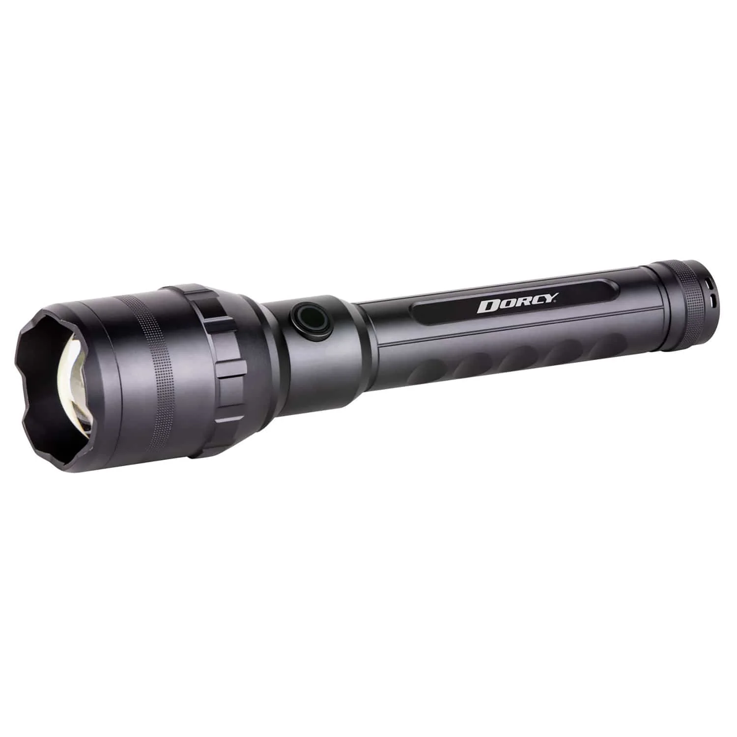 Dorcy Ultra HD Series USB-Rechargeable LED 9000-Lumen Aluminum Flashlight with Power Bank, 4 Modes, up to 820-Ft. Beam, up to 24 Hours Run Time