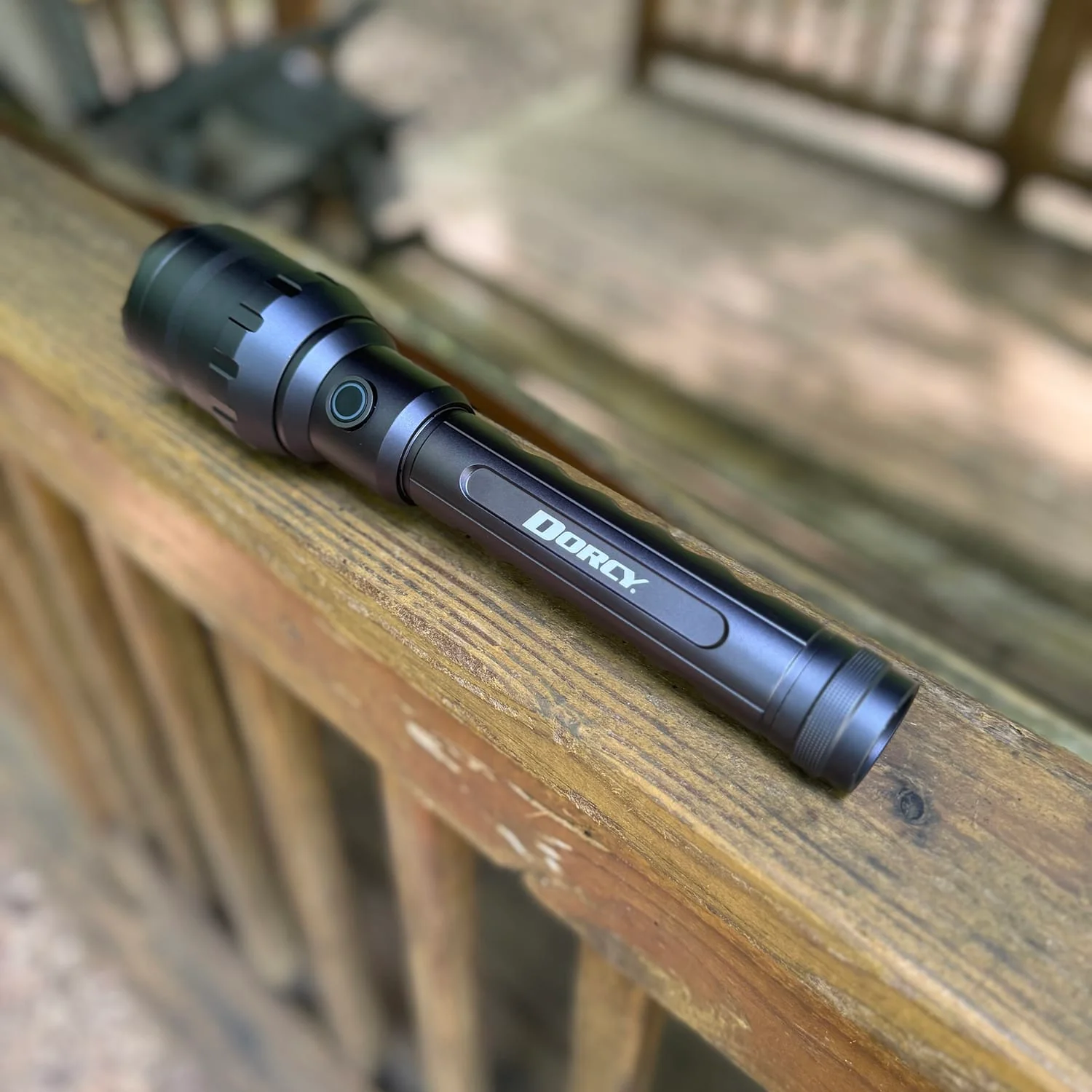 Dorcy Ultra HD Series USB-Rechargeable LED 9000-Lumen Aluminum Flashlight with Power Bank, 4 Modes, up to 820-Ft. Beam, up to 24 Hours Run Time - Image 2