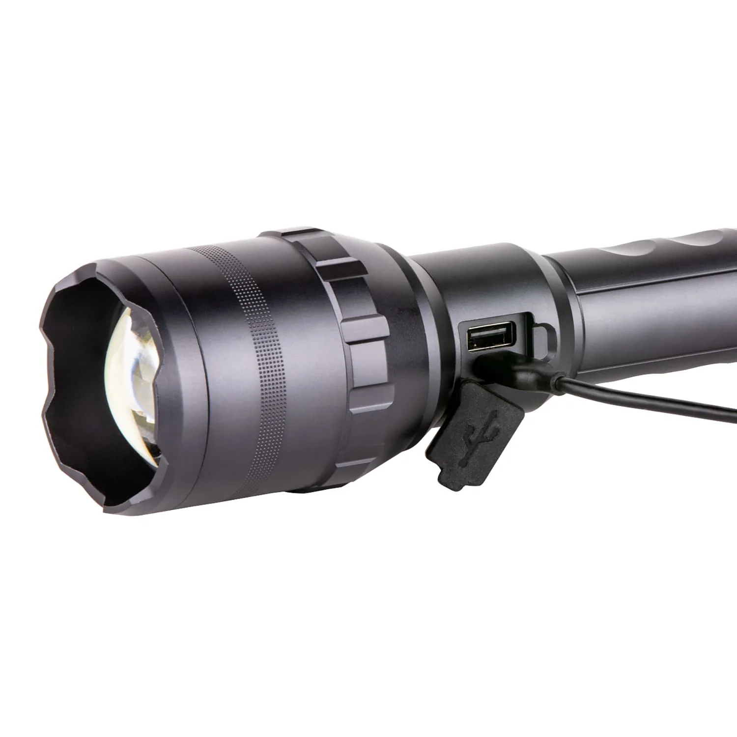 Dorcy Ultra HD Series USB-Rechargeable LED 9000-Lumen Aluminum Flashlight with Power Bank, 4 Modes, up to 820-Ft. Beam, up to 24 Hours Run Time - Image 5