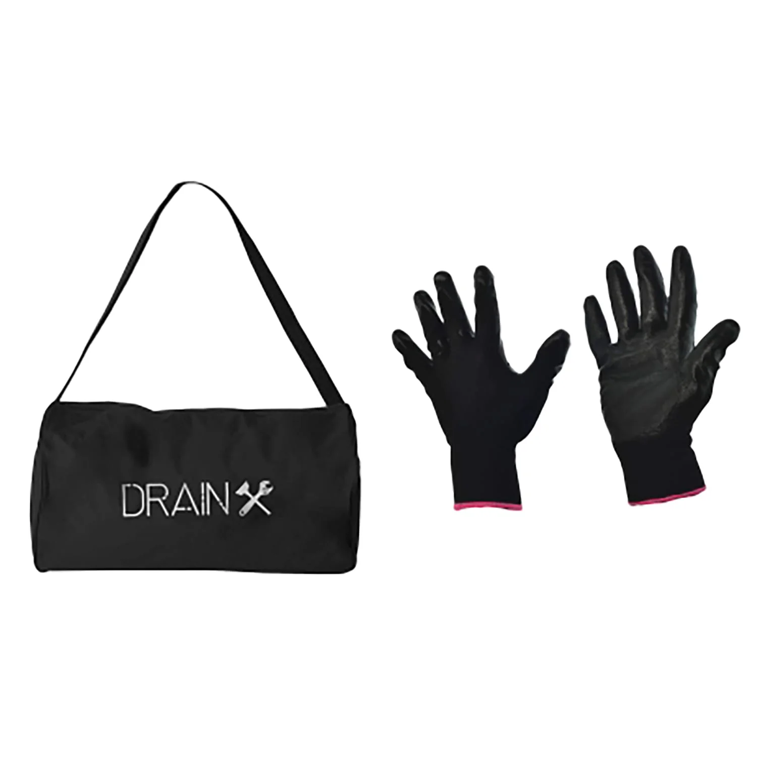 DrainX SPINFEED Drum Auger Drain Snake, Auto Extend and Retract, with Work Gloves and Carrying Bag, 35 Ft. - Image 3