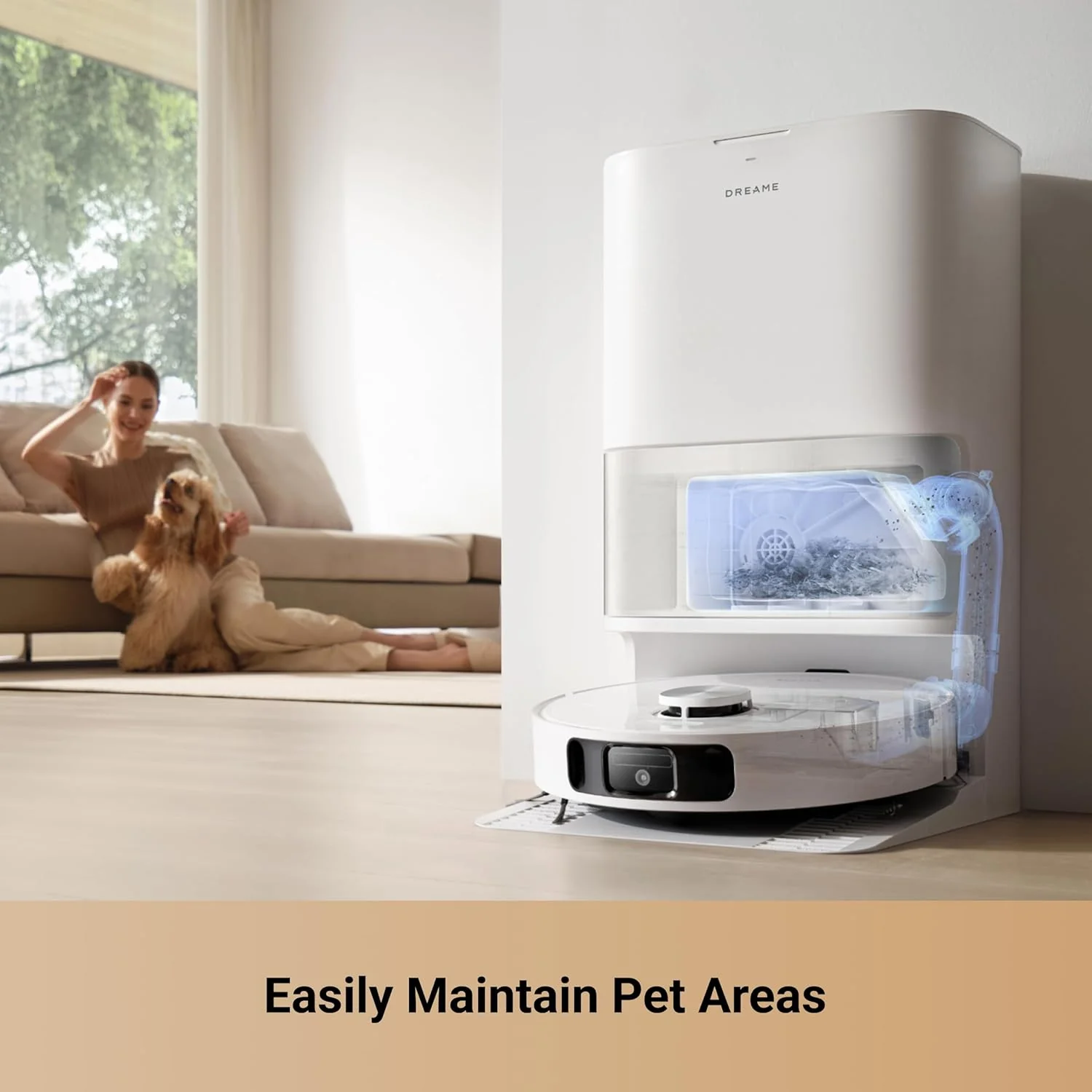 Dreame L10s Ultra Gen 2 Robot Vacuum and Mop, 10000Pa Suction, MopExtend Tech, All-in-One Base Station, 75 Days Auto-Empty, Mop Self-Wash and Dry - Image 7